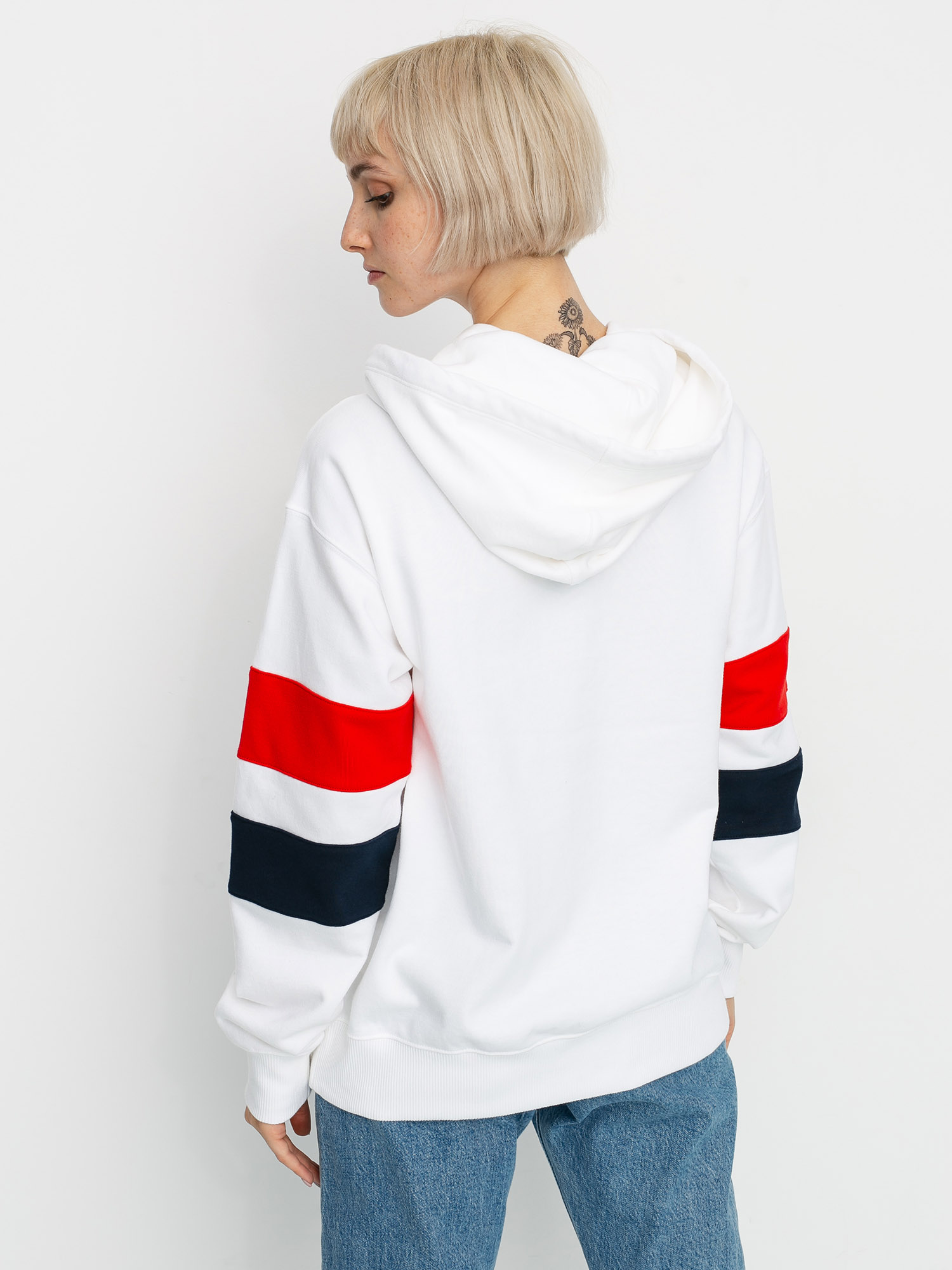 Champion Sweatshirt HD 112758 Wmn Kapucnis pulóver (wht)