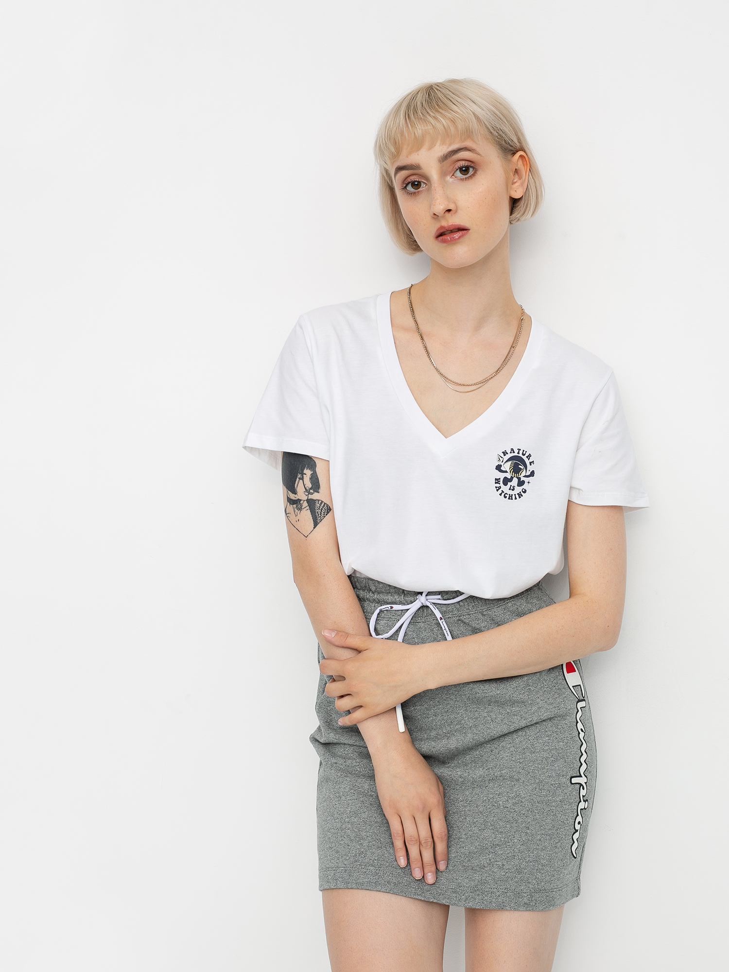 Volcom Volneck Wmn Ujjatlan felső (white)