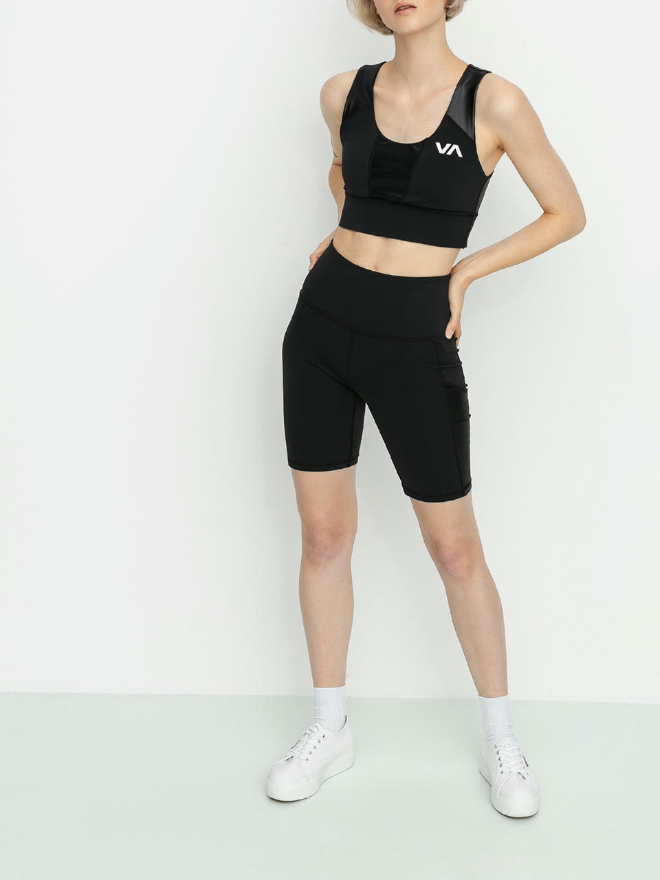 Legginsy RVCA Va Di Short (black)