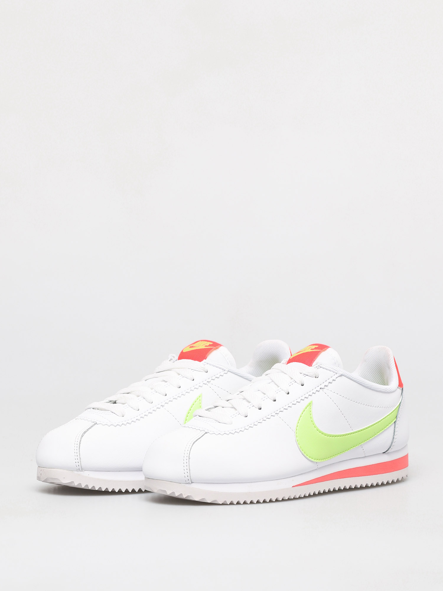 Nike Classic Cortez Wmn Cipők (white/barely volt flash crimson)