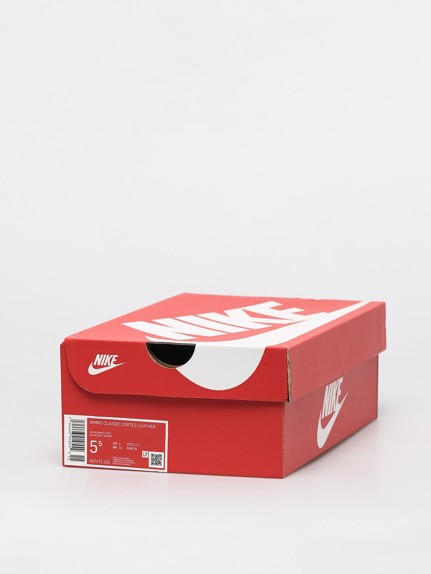 Nike Classic Cortez Wmn Cipők (white/barely volt flash crimson)