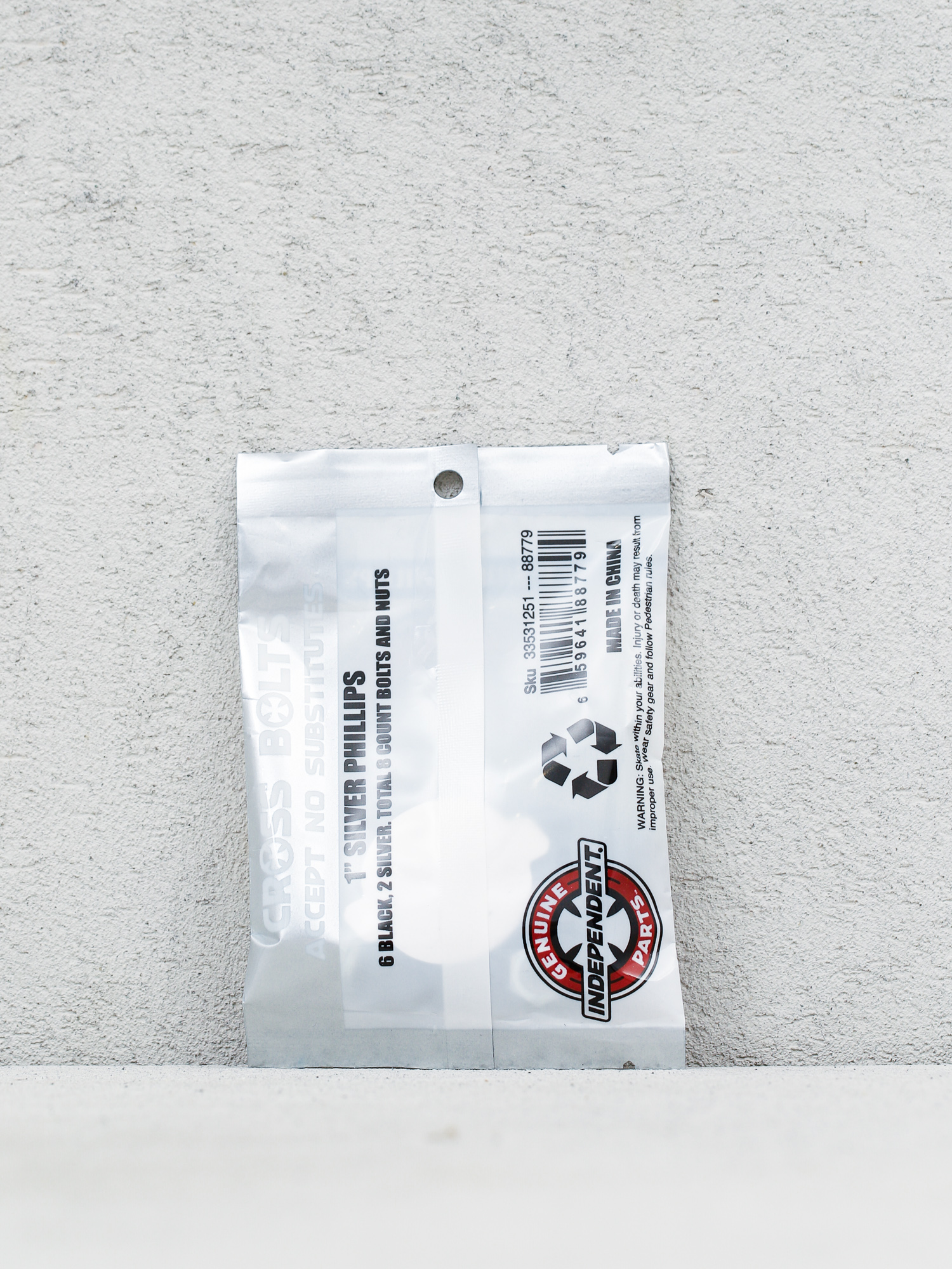 Csavarok Independent Silver Philips (black/silver)