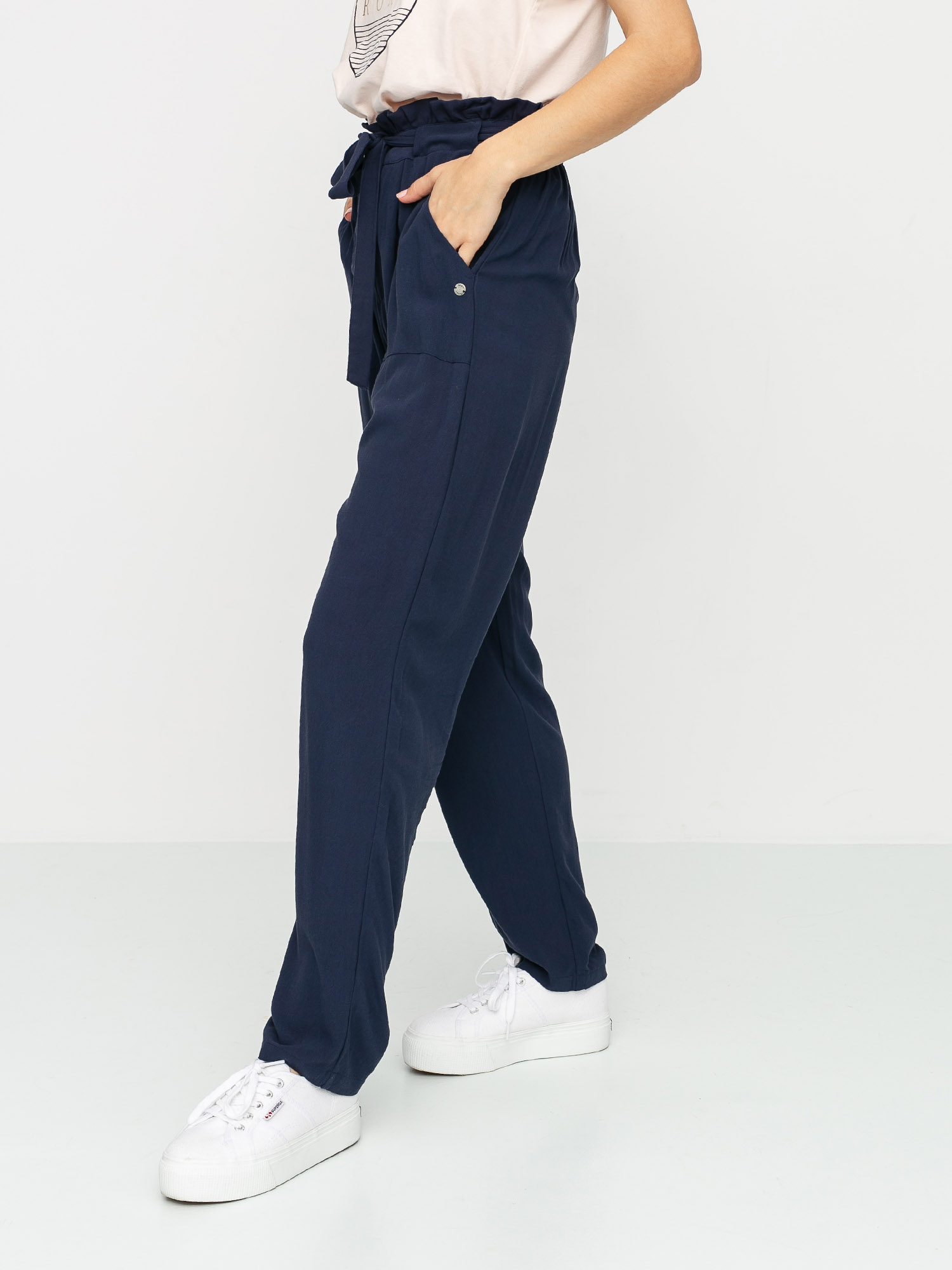 Roxy Flowered Swing Wmn Kisnadrág (mood indigo)