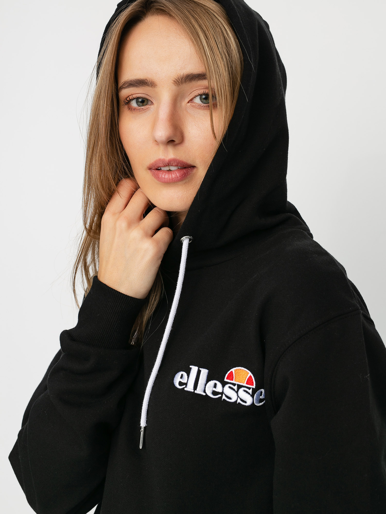 Kapucnis pulóver Ellesse Noreo HD Wmn (black)