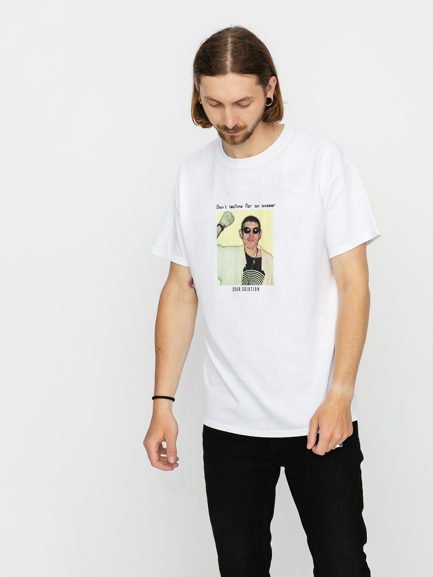 Sour Solution Techno Ujjatlan felső (white)