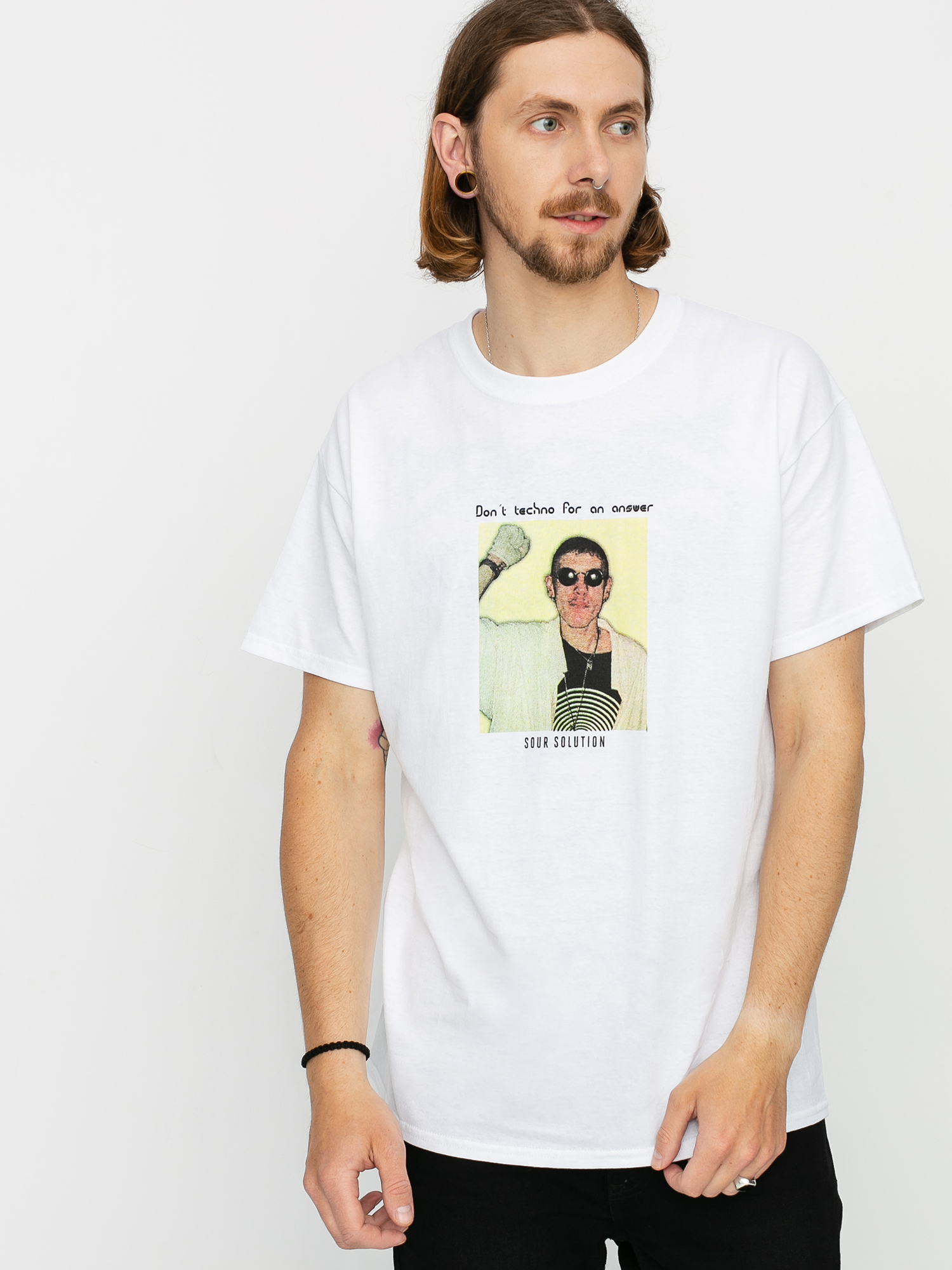 Sour Solution Techno Ujjatlan felső (white)