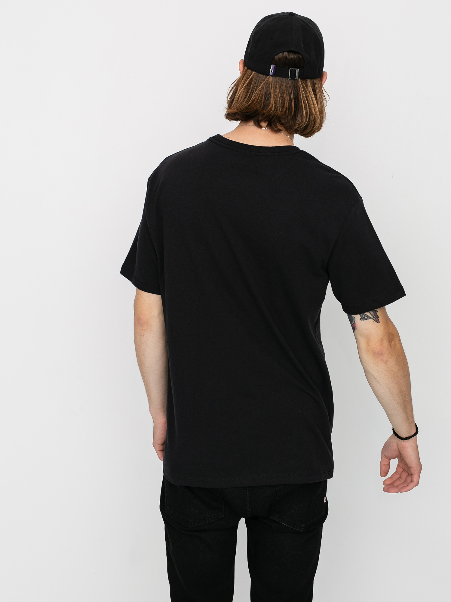 HUF Haze Pocket Ujjatlan felső (black)