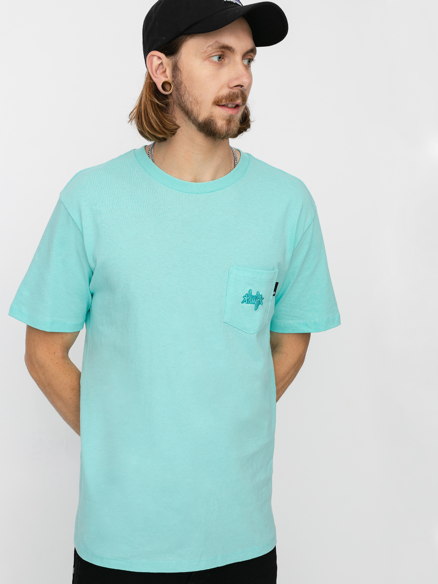 HUF Haze Pocket Ujjatlan felső (celadon)