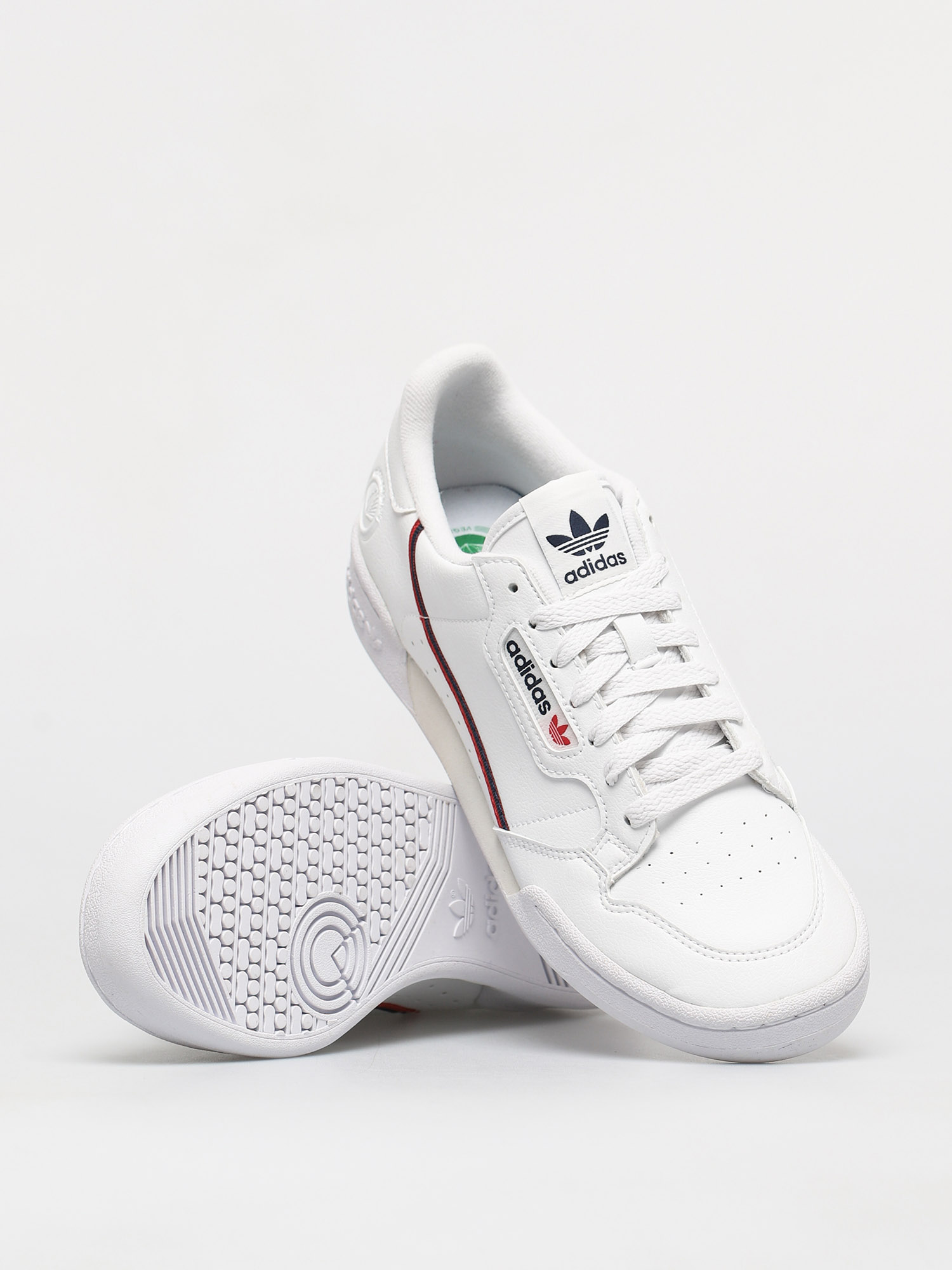 adidas Originals Continental 80 Vegan Cipők (ftwwht/conavy/scarle)