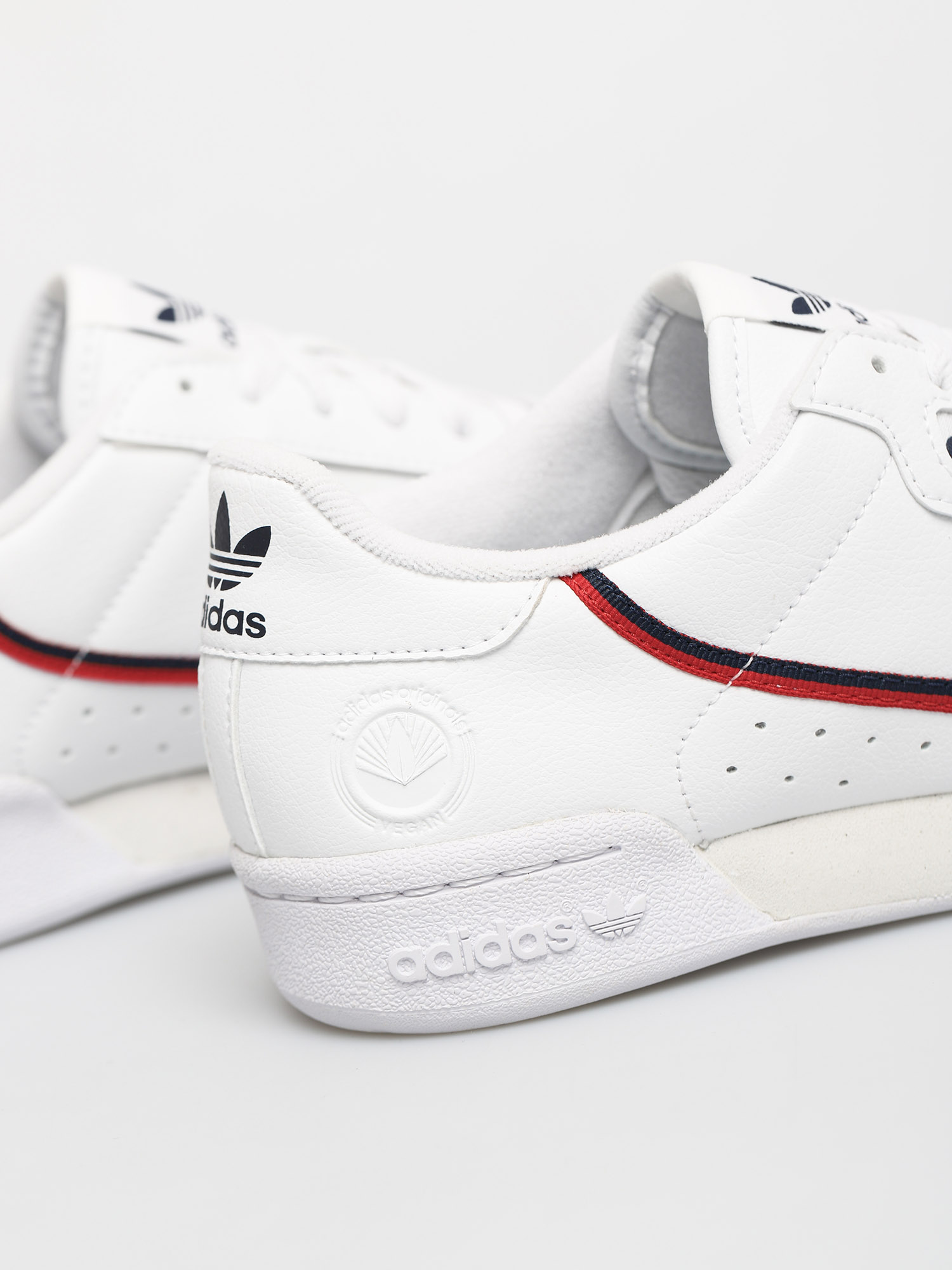 adidas Originals Continental 80 Vegan Cipők (ftwwht/conavy/scarle)