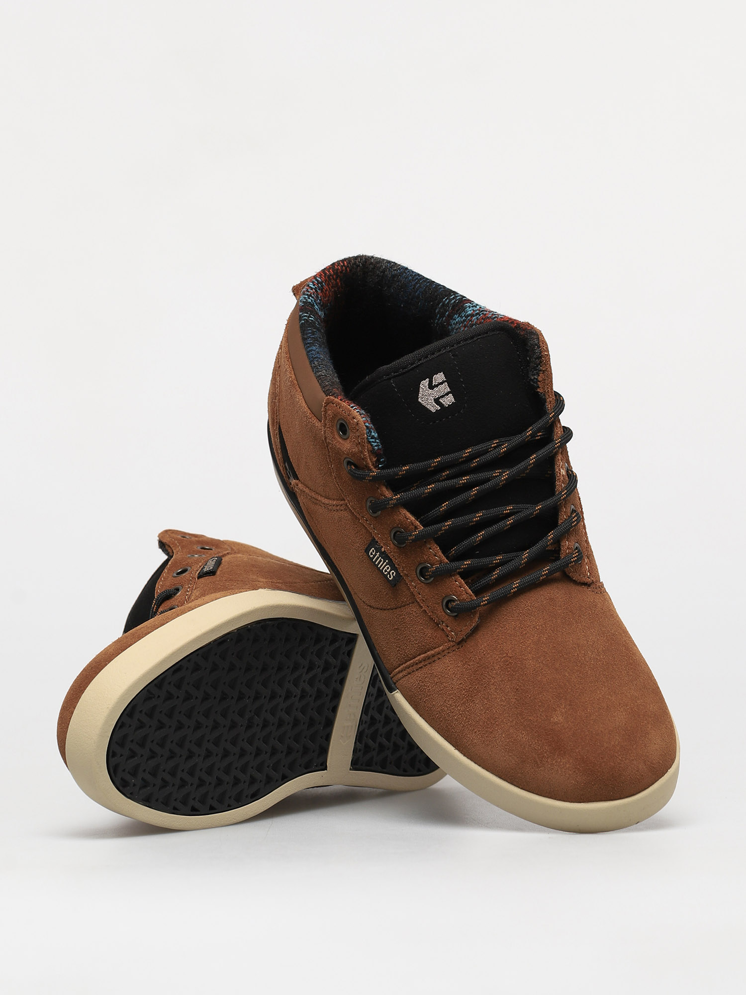 Etnies Jefferson Mid Cipők (brown/black/tan)