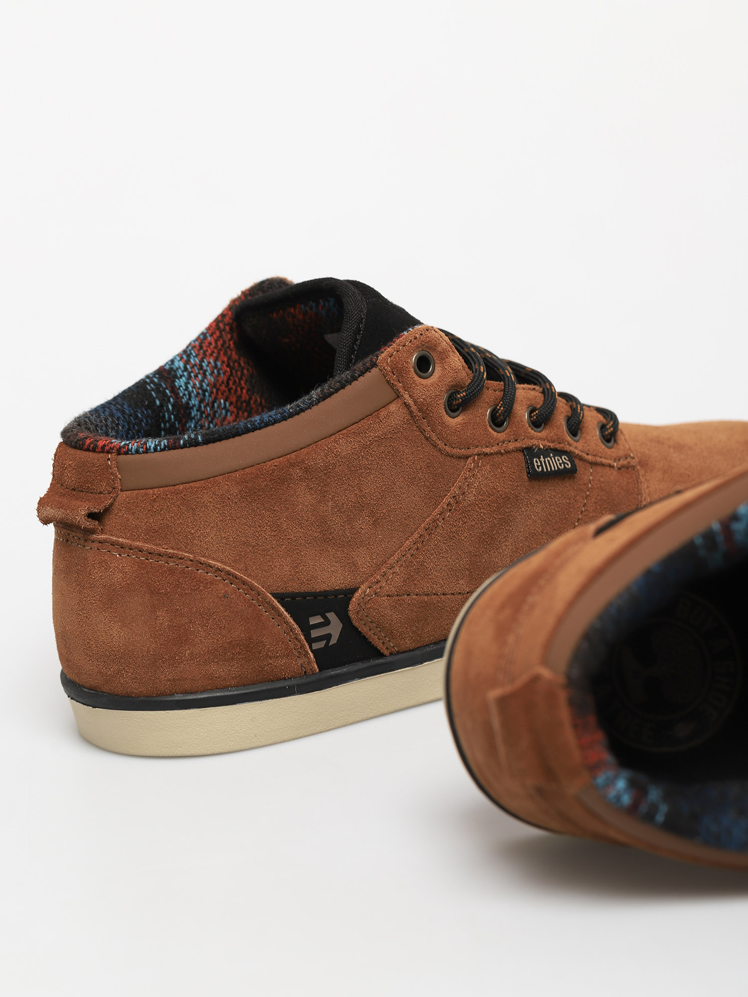 Etnies Jefferson Mid Cipők (brown/black/tan)