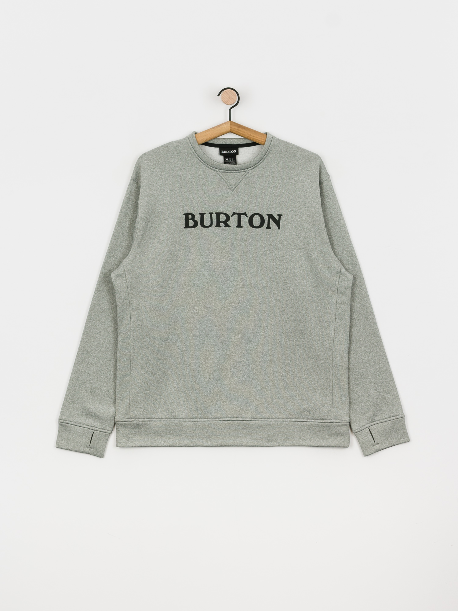 Férfi Burton Oak Thermo pulóver (gray heather)