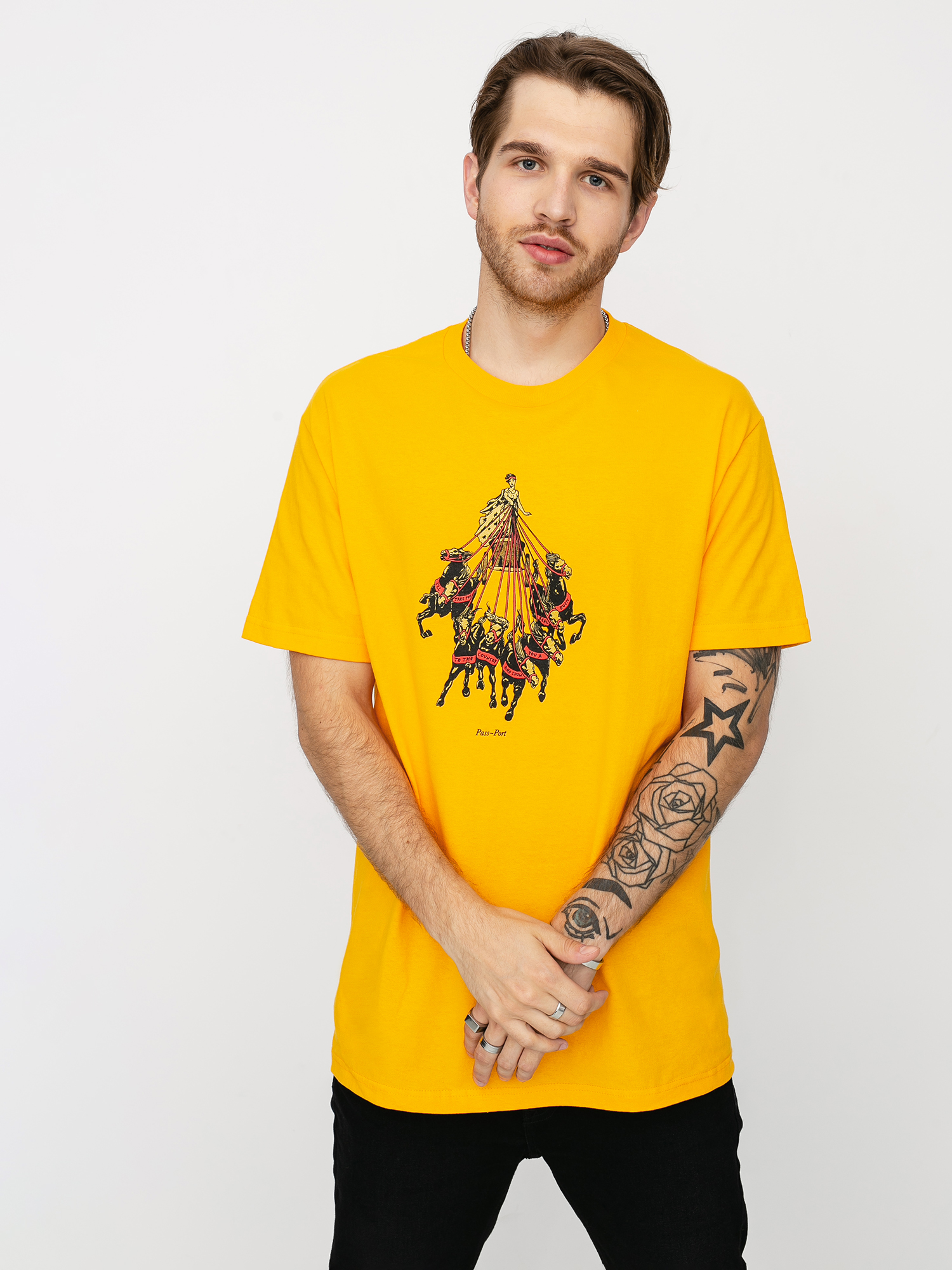 Pass Port State Horses Ujjatlan felső (gold)