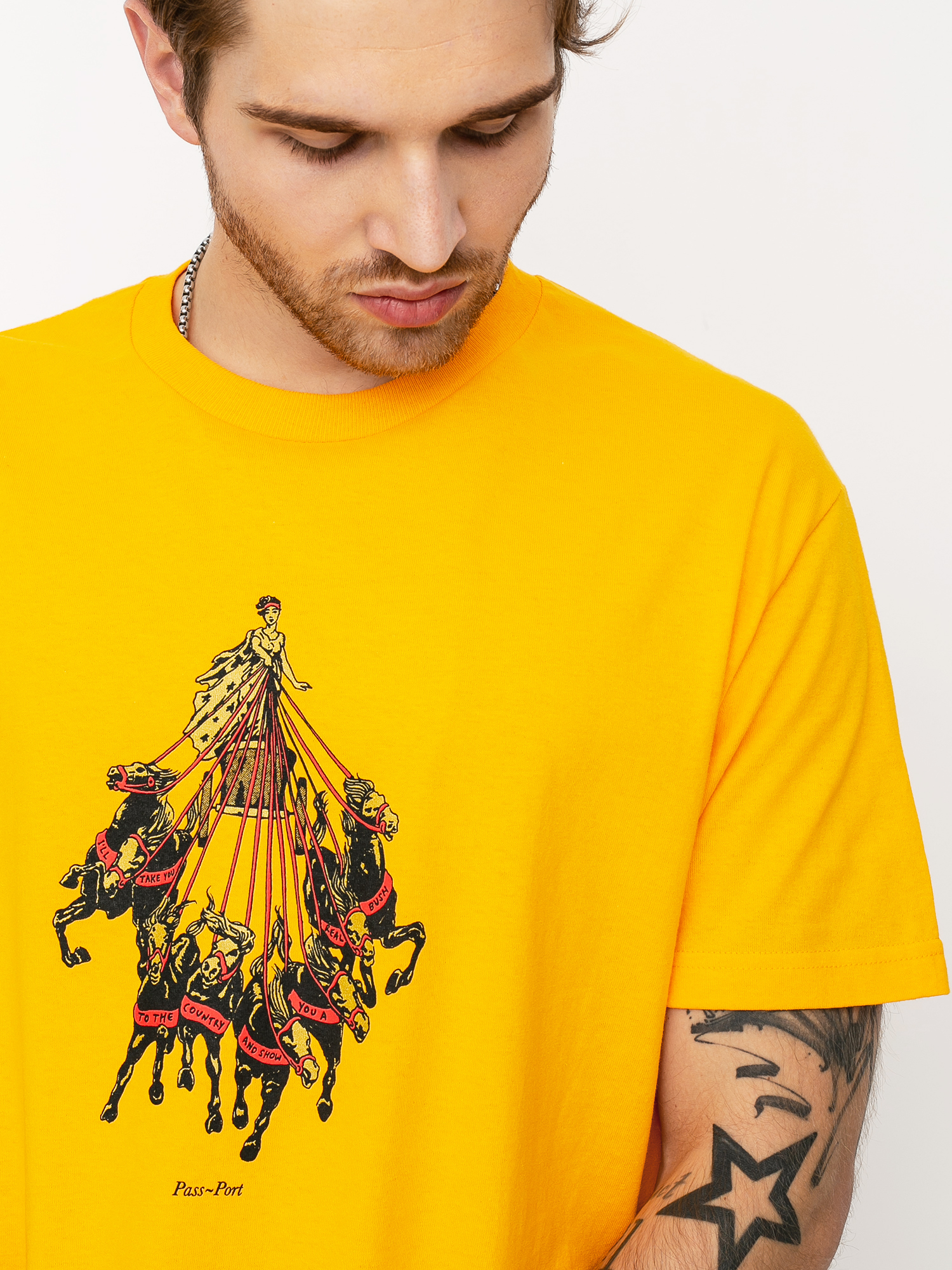 Pass Port State Horses Ujjatlan felső (gold)