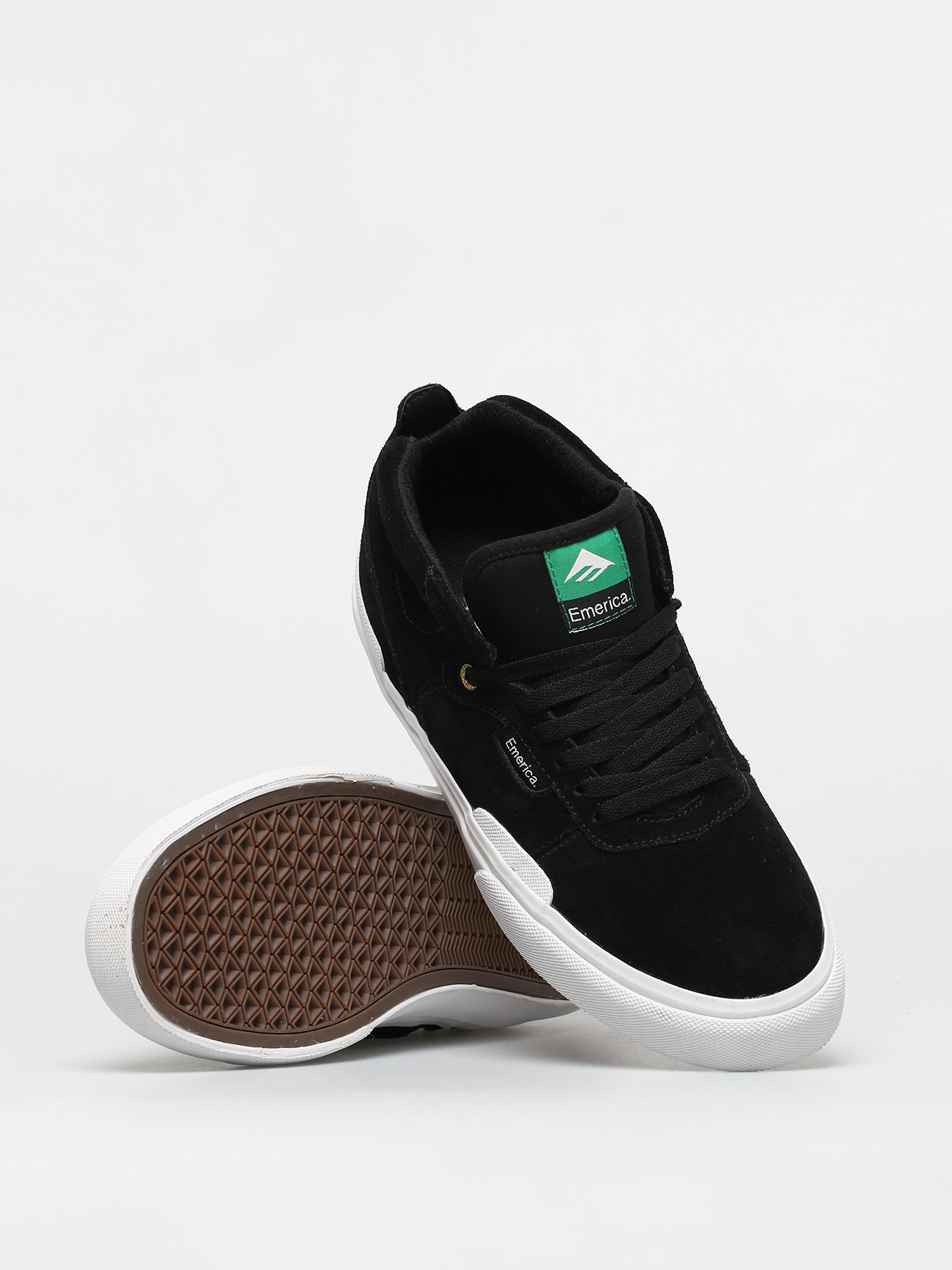 Emerica Pillar Cipők (black/white/gold)