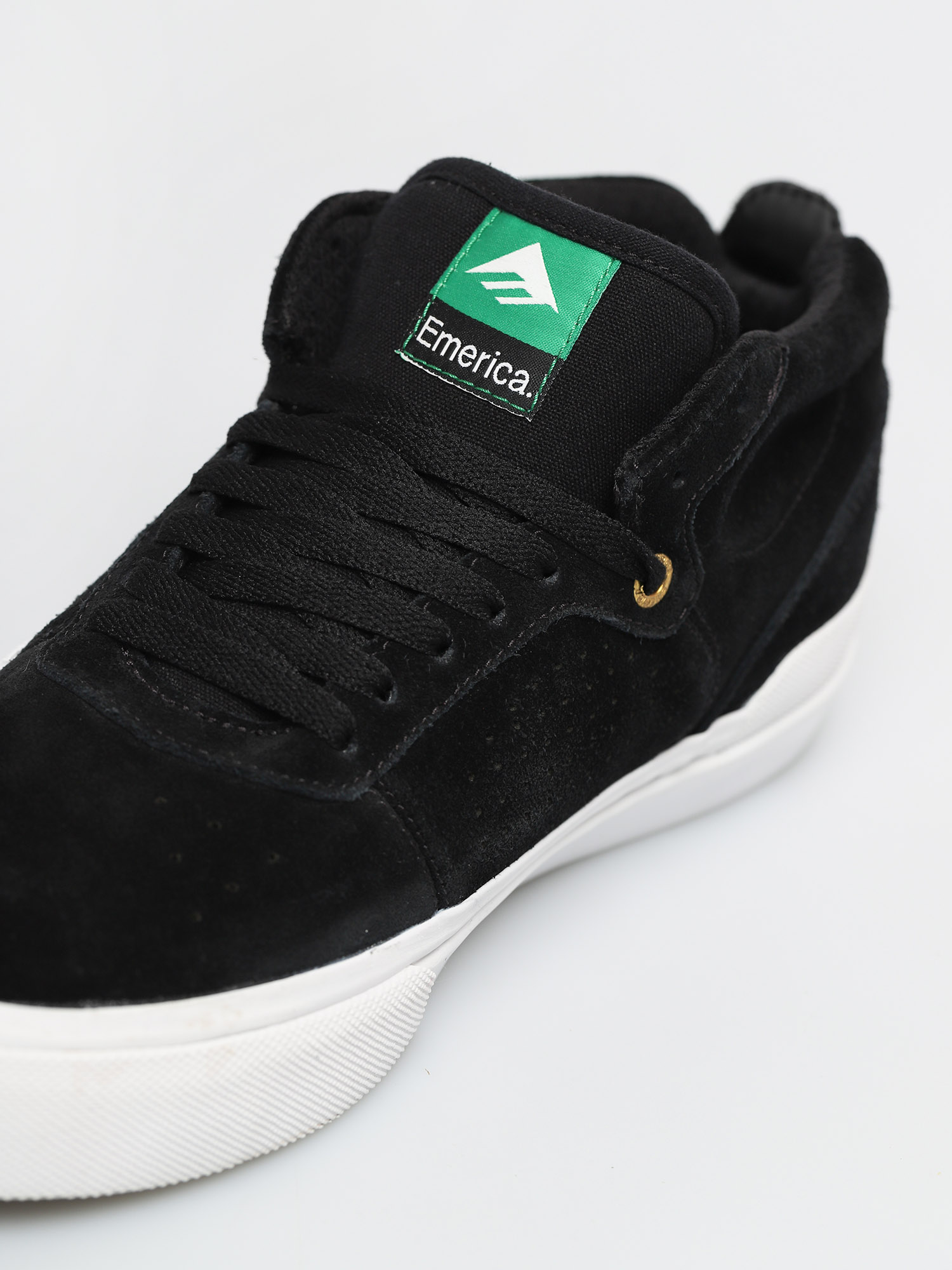 Emerica Pillar Cipők (black/white/gold)