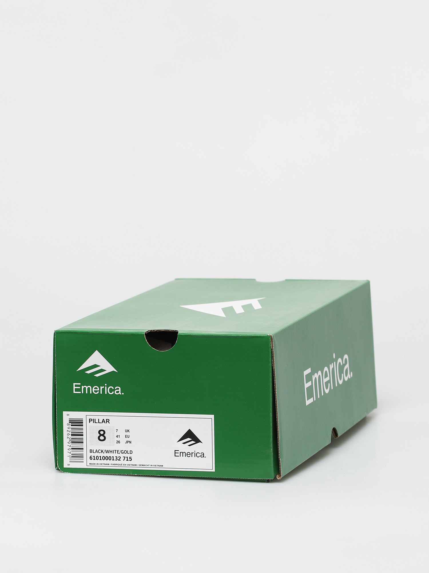 Emerica Pillar Cipők (black/white/gold)