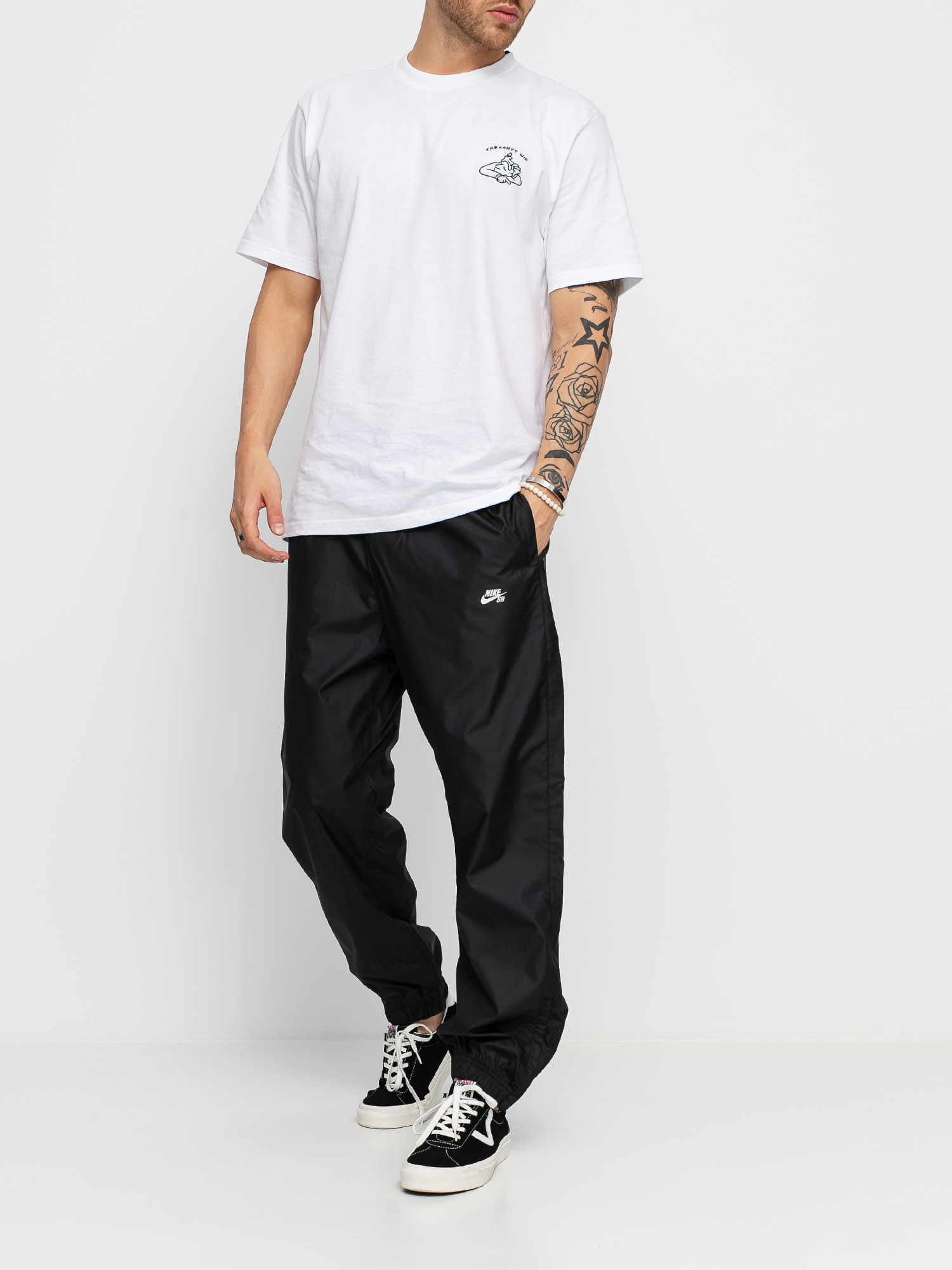Kisnadrág Nike SB Hbr Track Pant (black/off noir/vast grey)