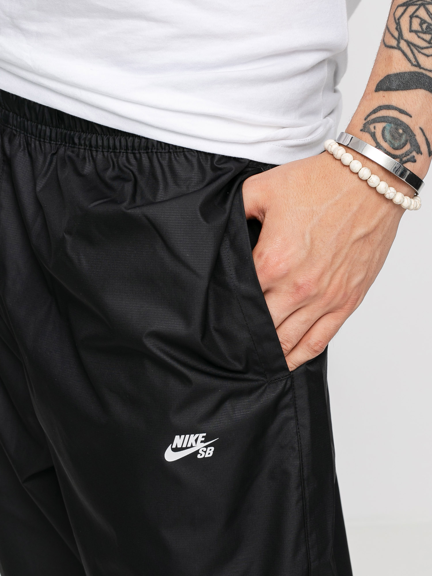 Kisnadrág Nike SB Hbr Track Pant (black/off noir/vast grey)