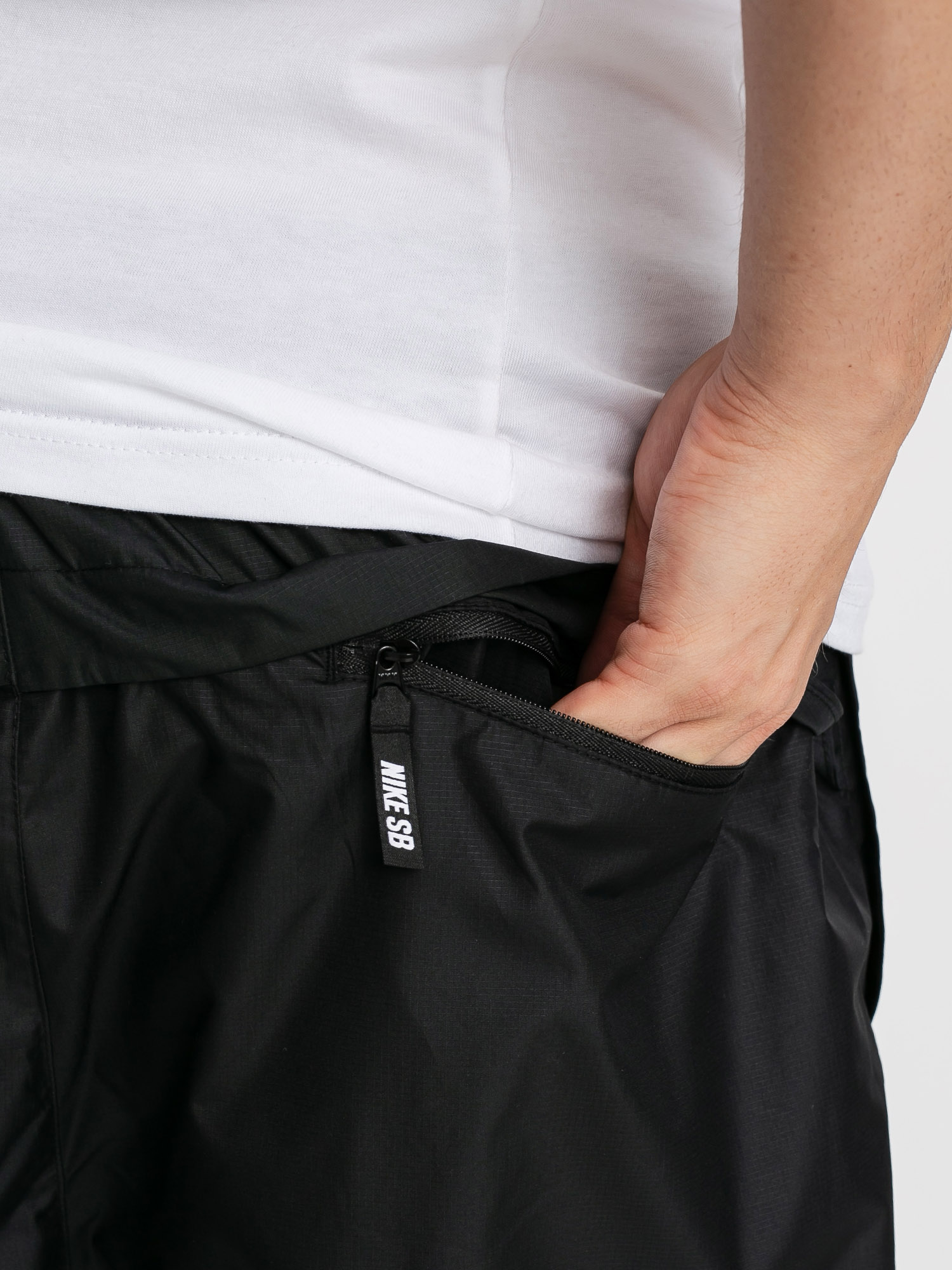 Kisnadrág Nike SB Hbr Track Pant (black/off noir/vast grey)