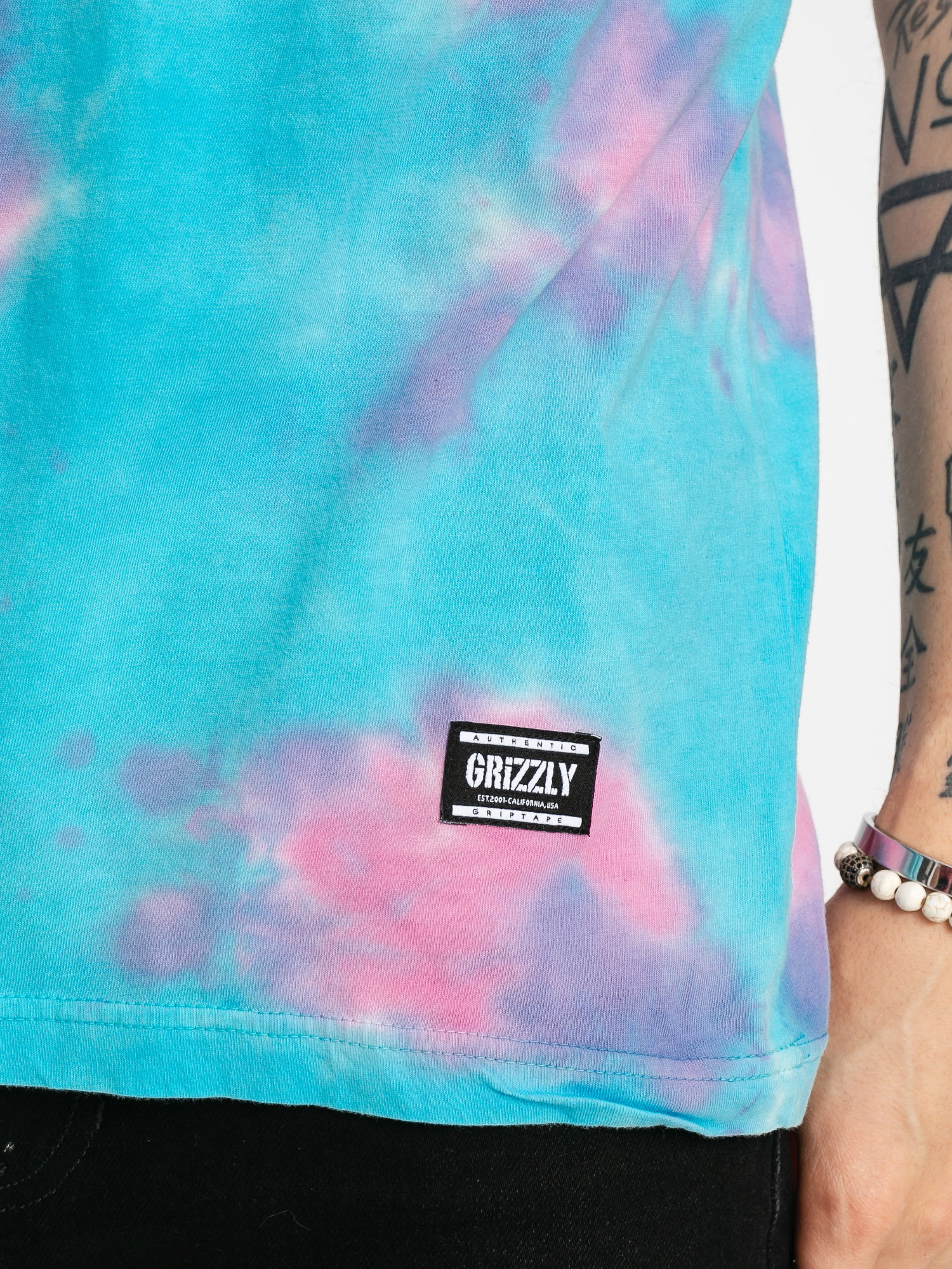 Grizzly Griptape Dare Bear Ujjatlan felső (tie dye)