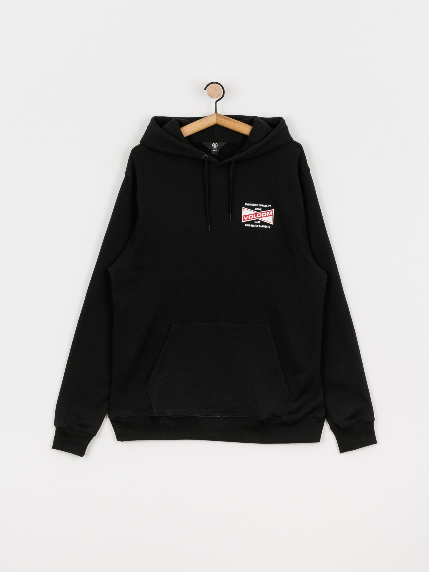 Volcom Supply Stone HD Kapucnis pulóver (black)