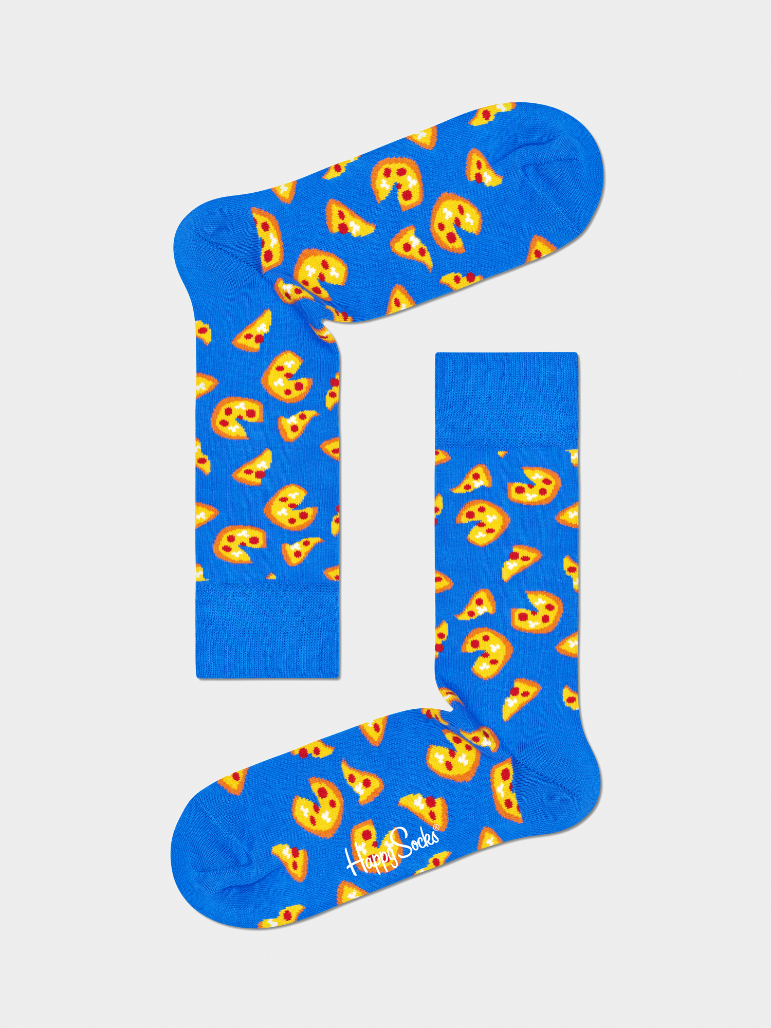 Happy Socks Pizza Zokni (blue)