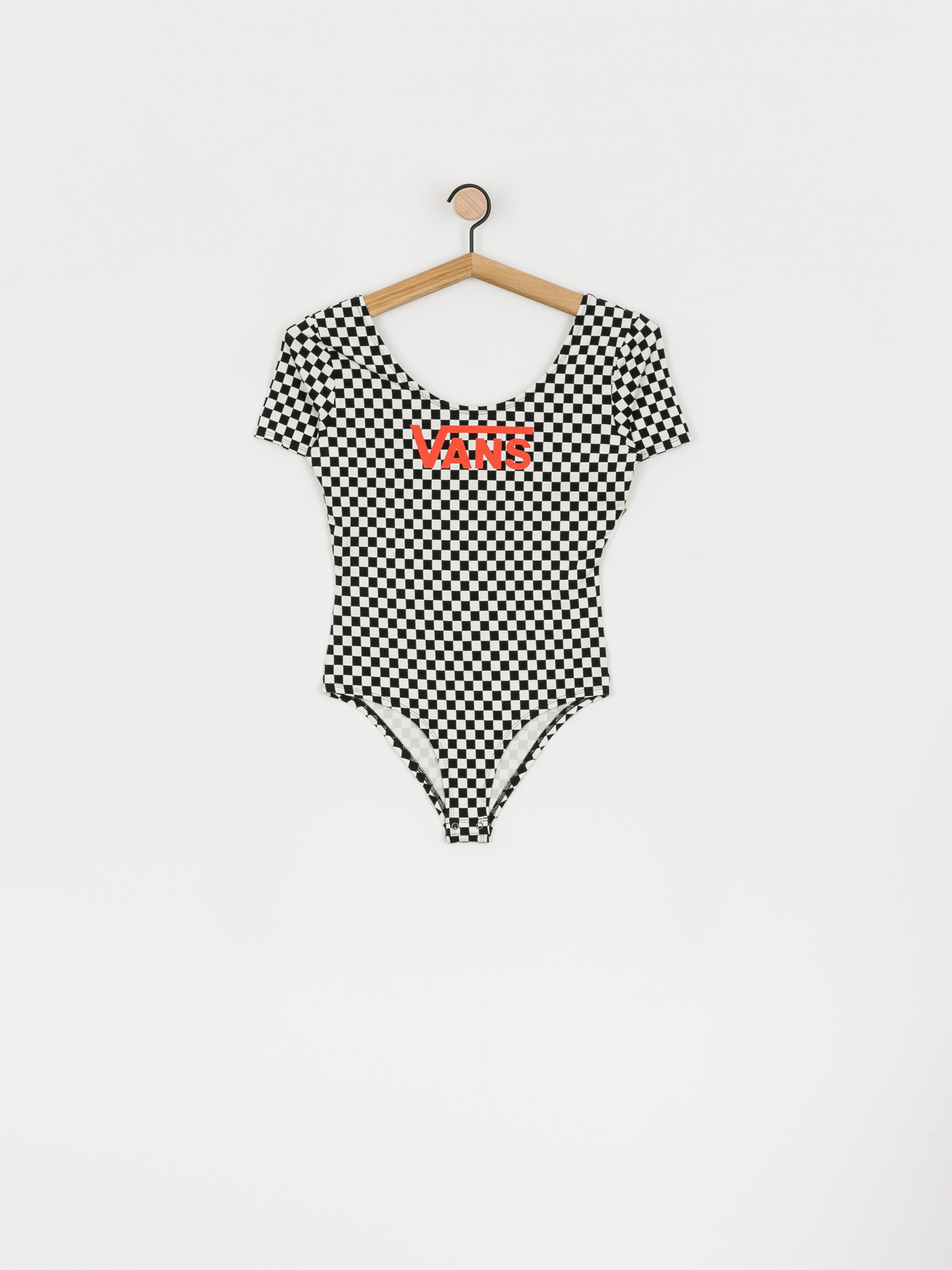 Vans Check V II Bodysuit Wmn Alsónemű (checkerboard/paprika)