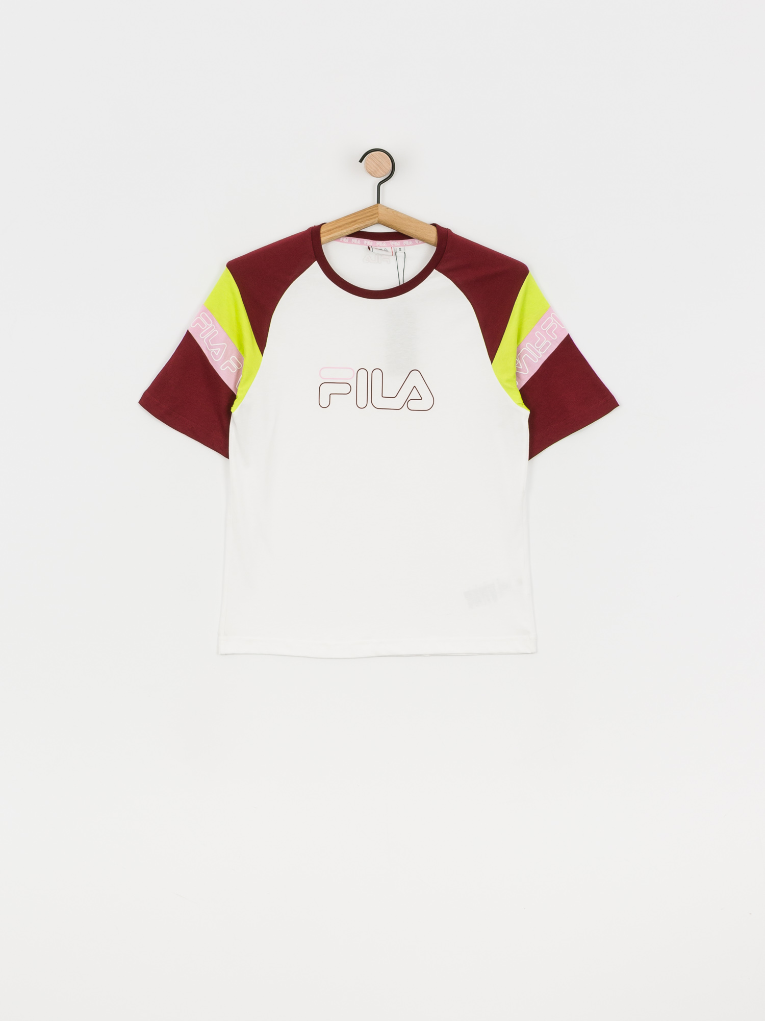 Fila Lolita Wmn Ujjatlan felső (bright white/cabernet/acid lime/lilac sachet)