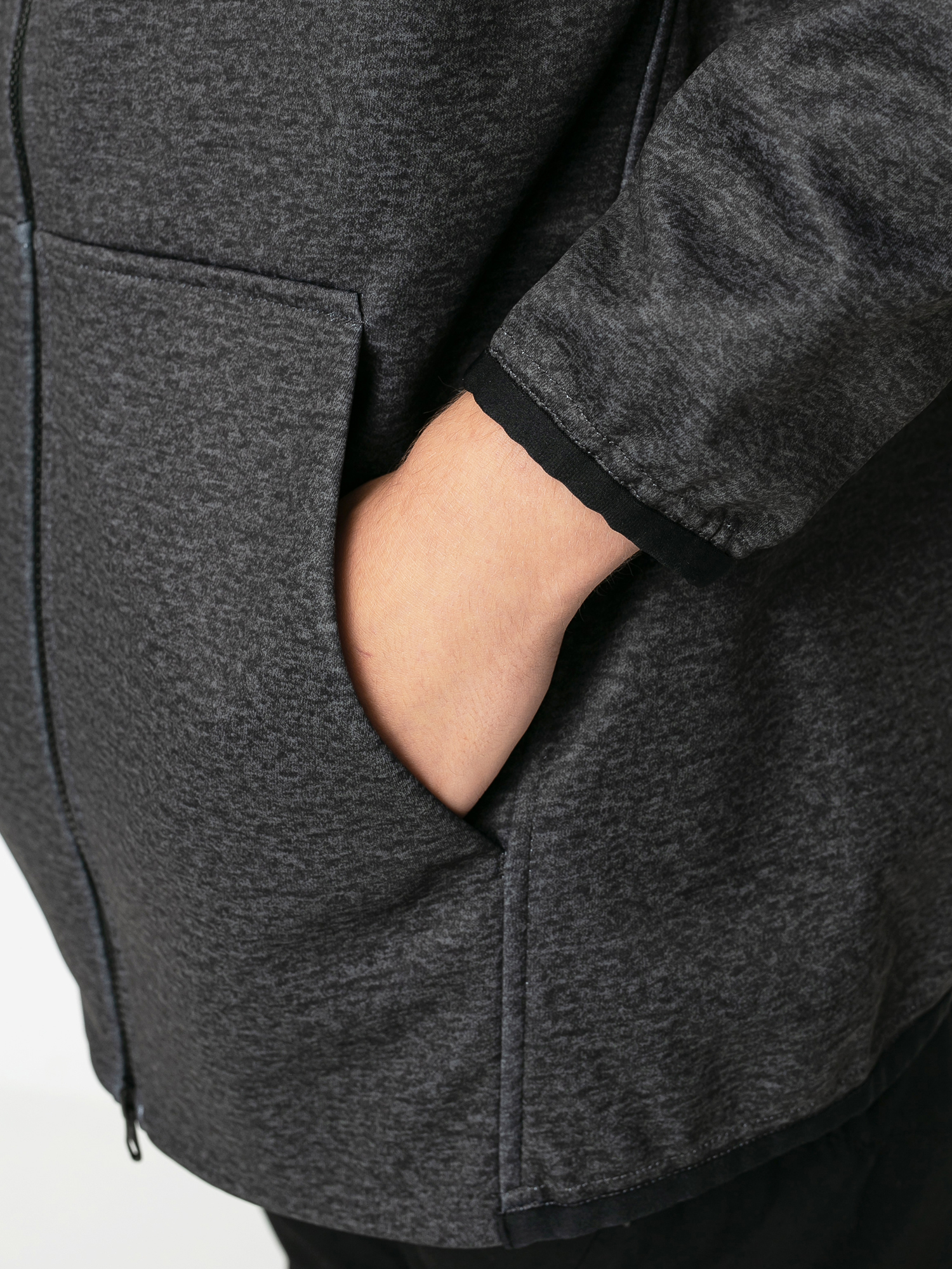 Férfi Burton Crown Weatherproof ZHD Thermo pulóver (true black heather)