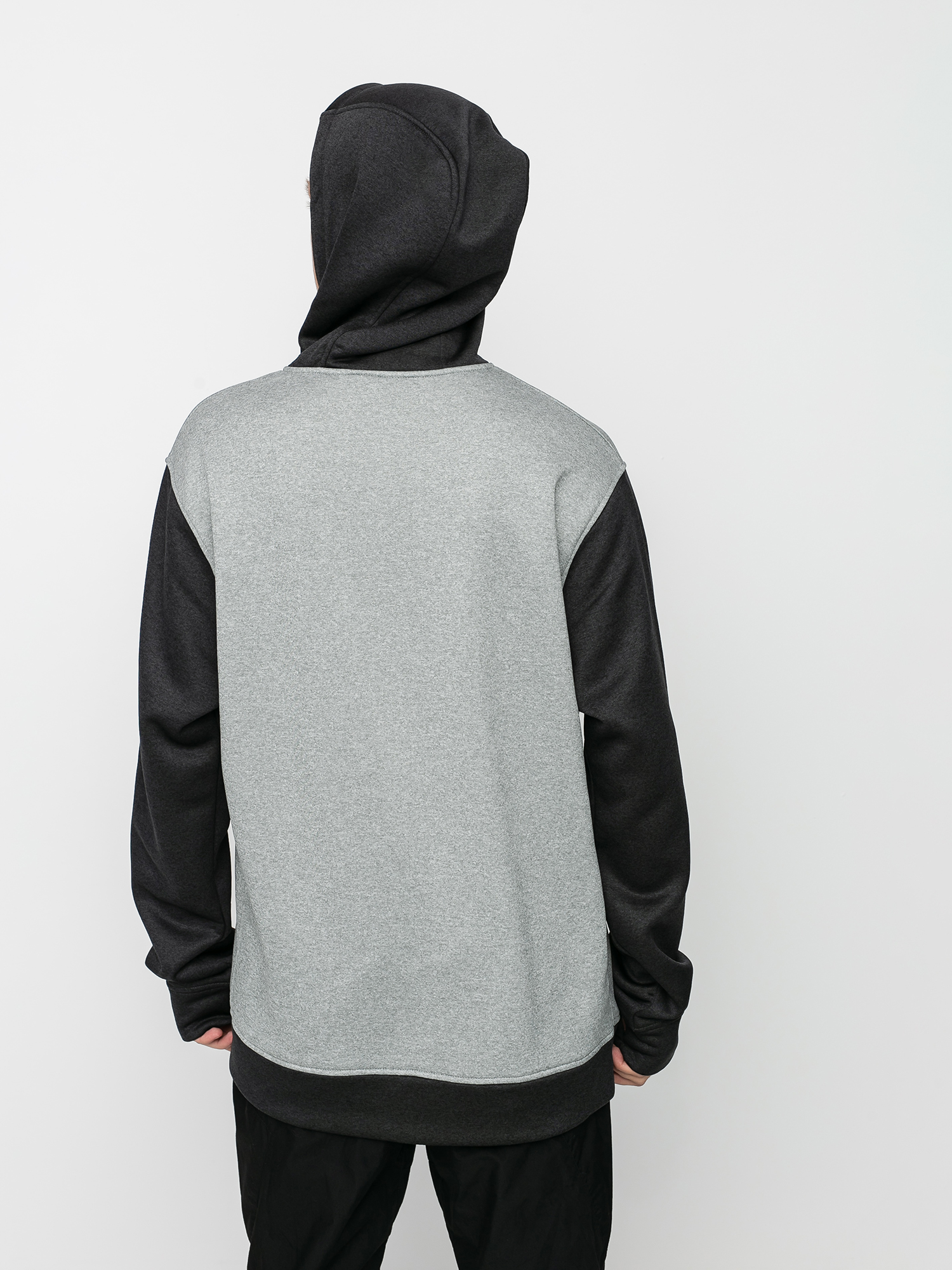 Férfi Burton Oak ZHD Thermo pulóver (gray heather/true black)