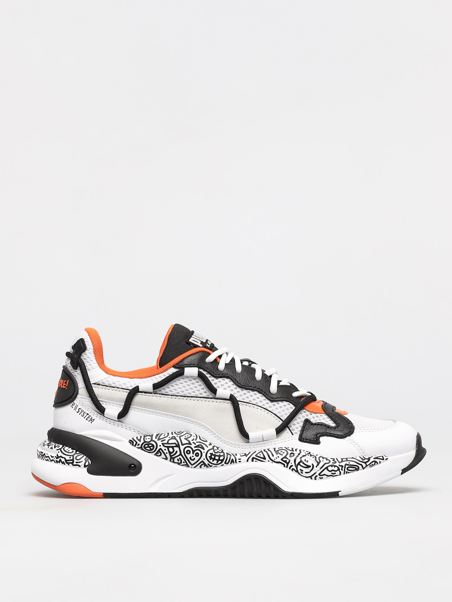 Puma Rs 2K Mr Doodle Cipők (white/black)