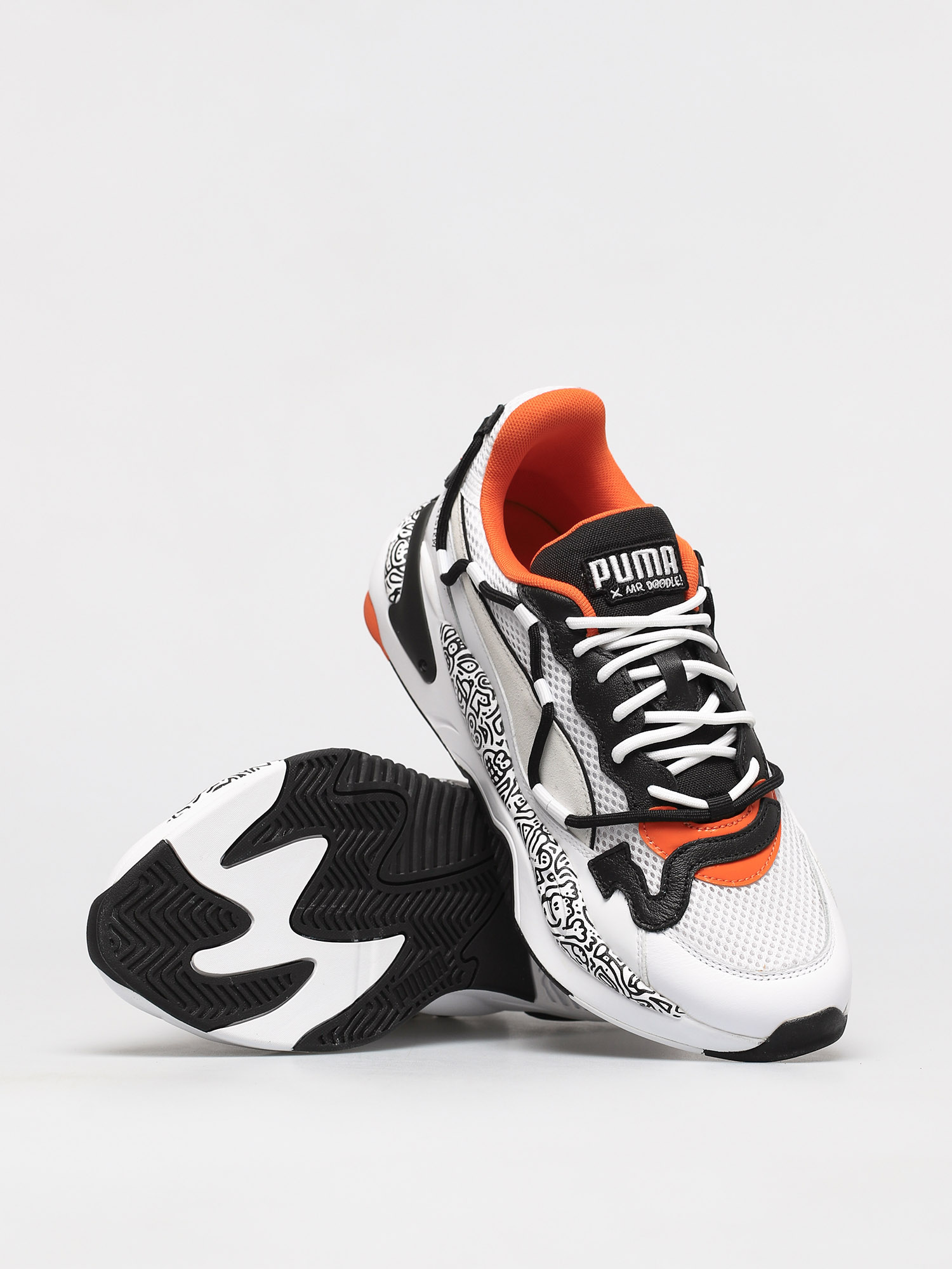 Puma Rs 2K Mr Doodle Cipők (white/black)