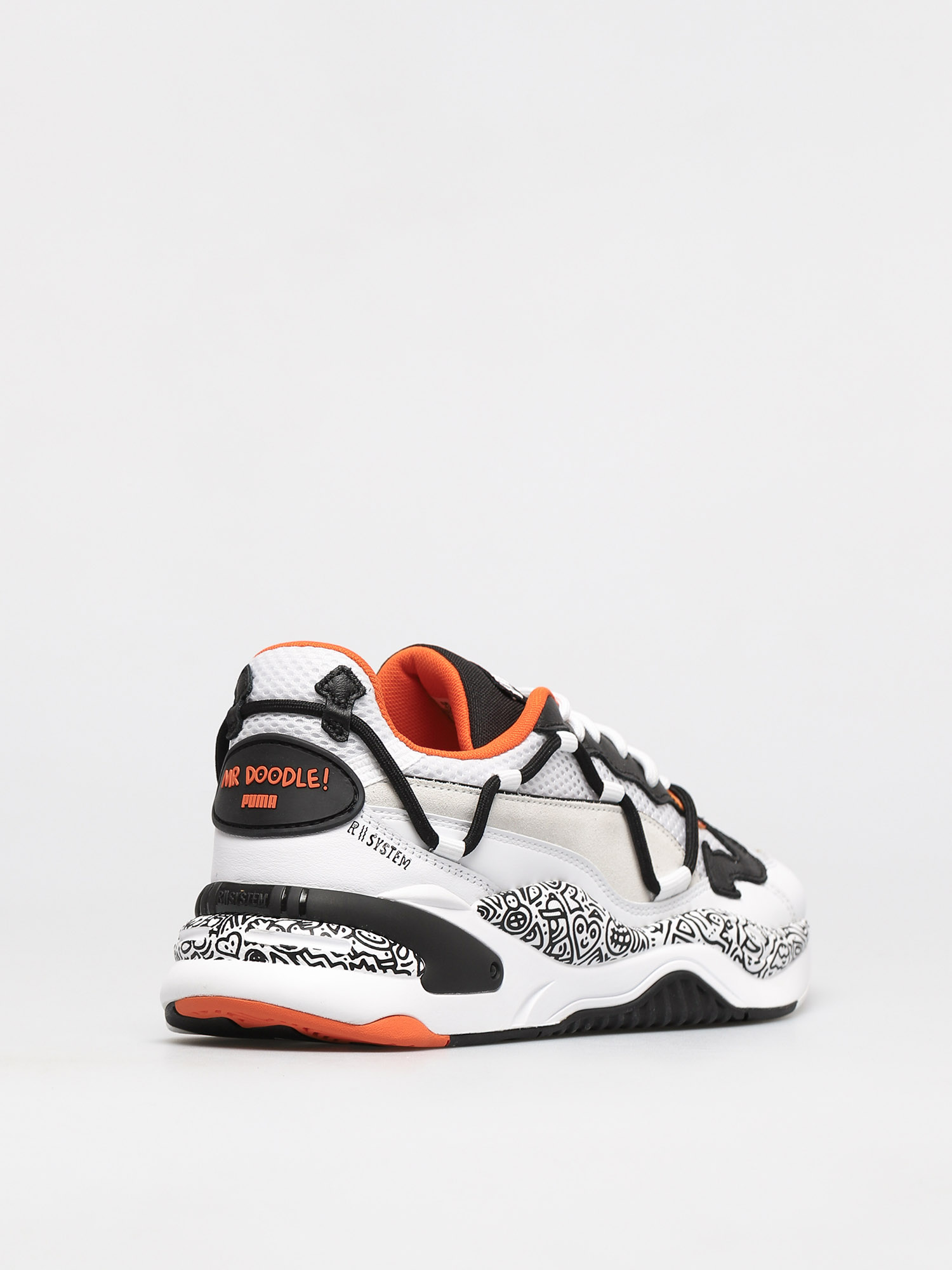 Puma Rs 2K Mr Doodle Cipők (white/black)