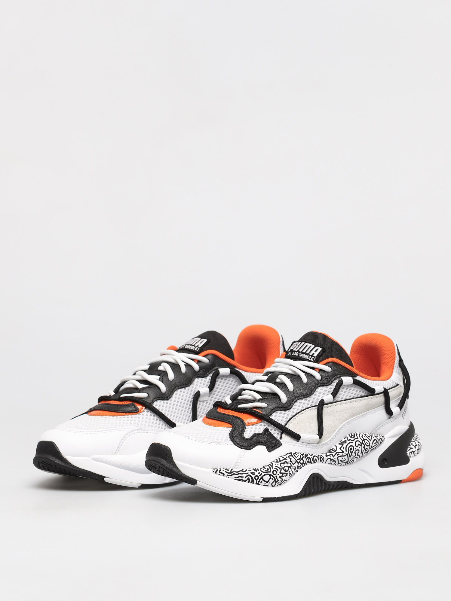 Puma Rs 2K Mr Doodle Cipők (white/black)