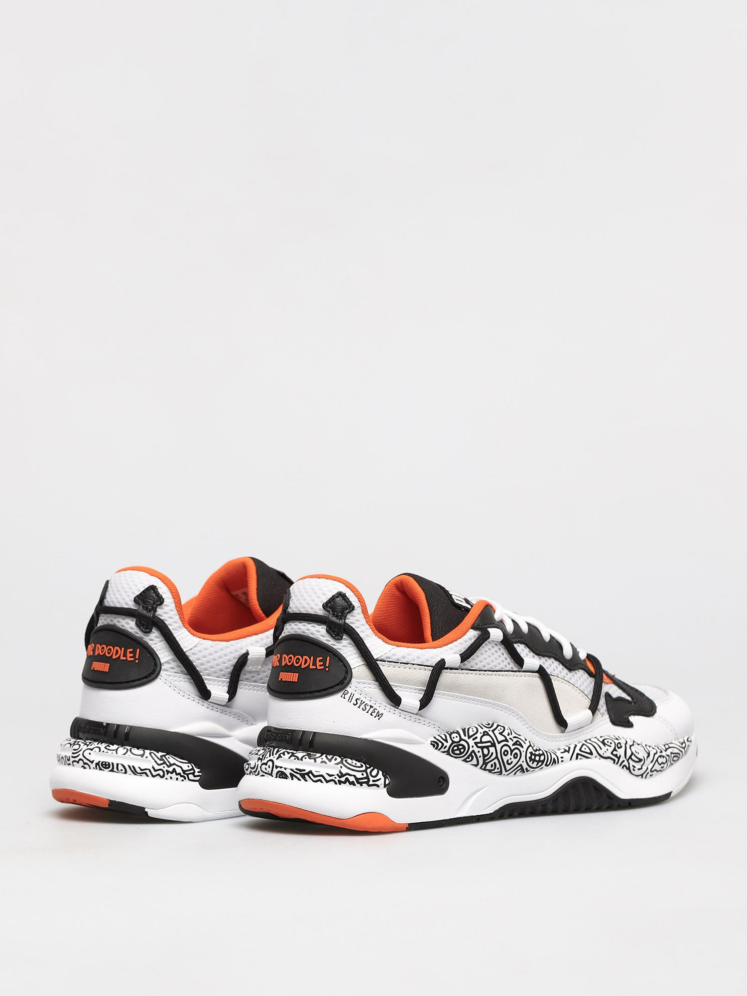 Puma Rs 2K Mr Doodle Cipők (white/black)