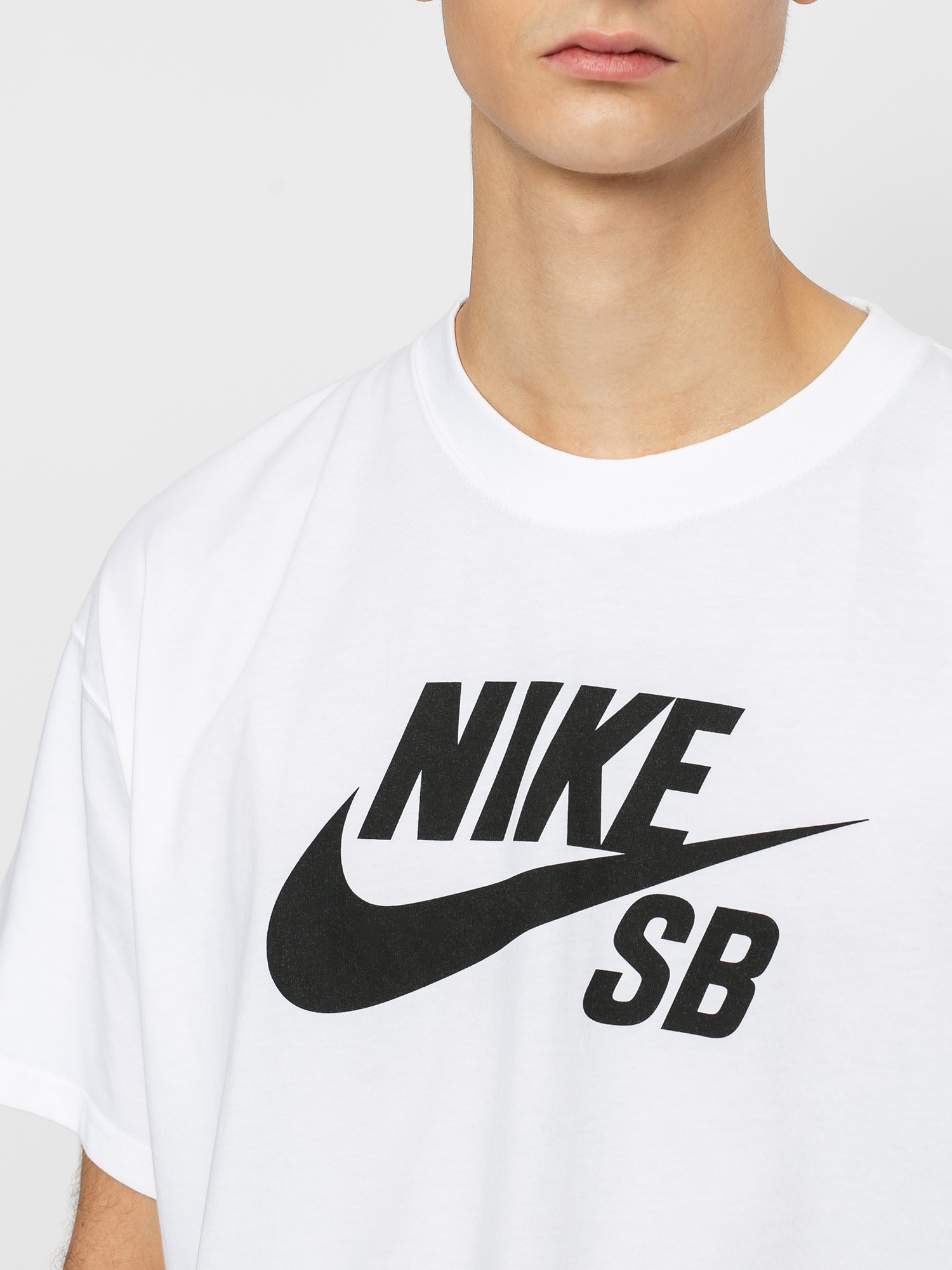 Nike SB Logo Póló (white/black)