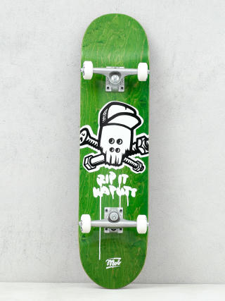 Mob Skateboards Skull Komplett gördeszka (green)