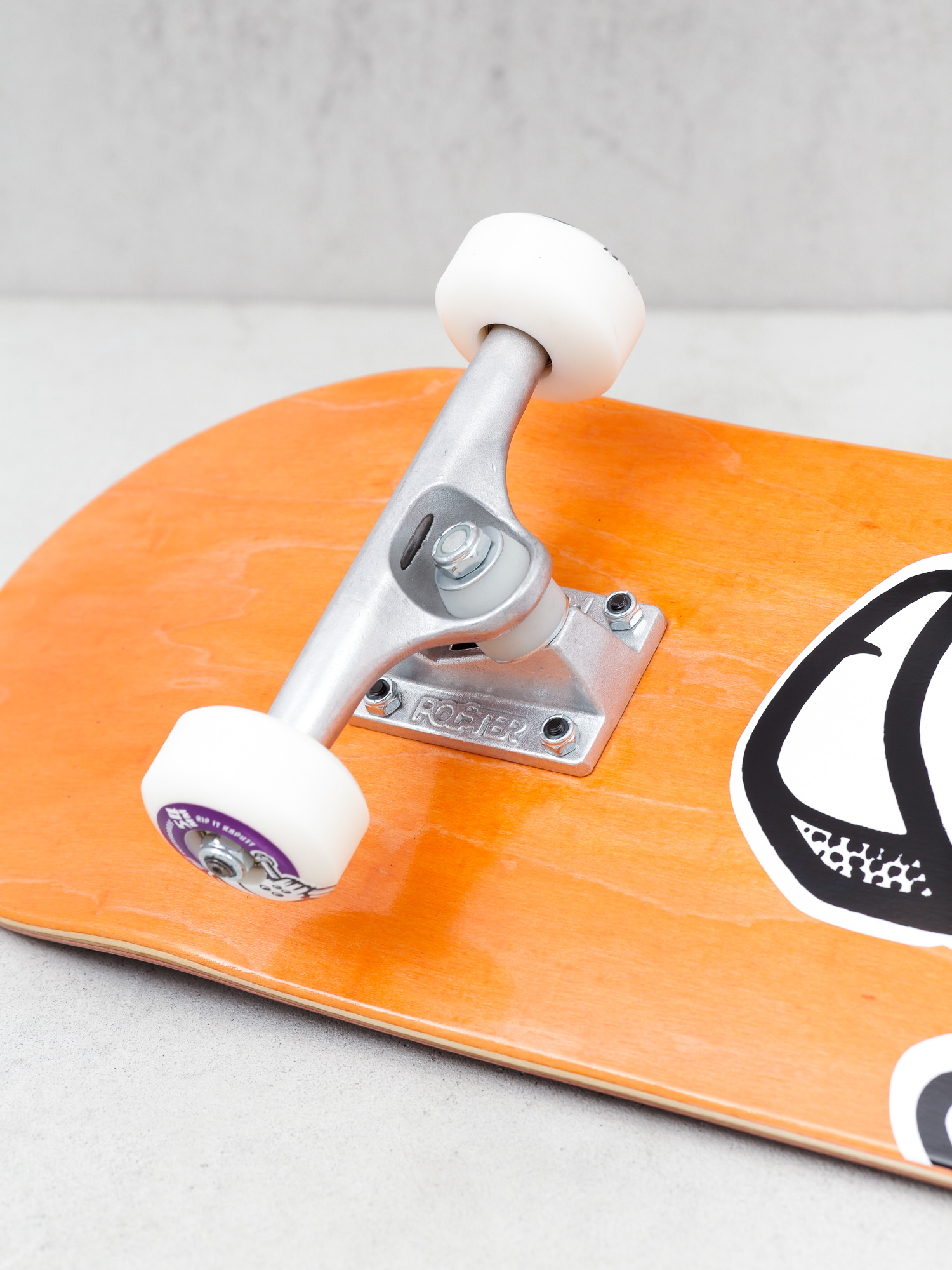 Mob Skateboards Skull Komplett gördeszka (yellow)