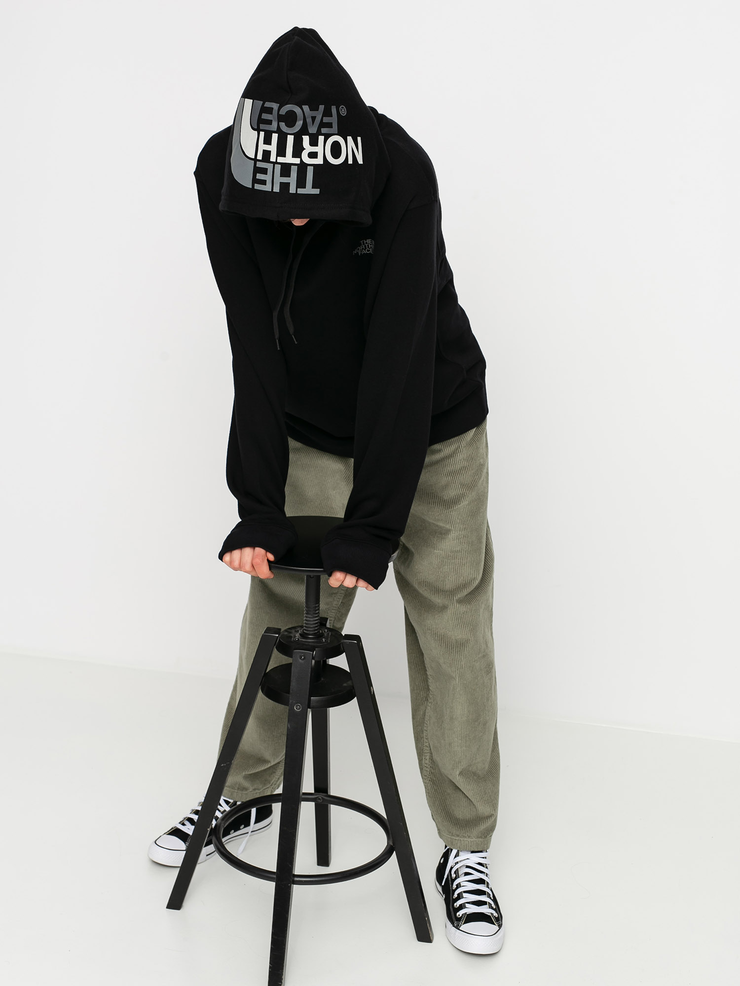 Kapucnis pulóver The North Face Seasonal Drew Peak HD (black/black)