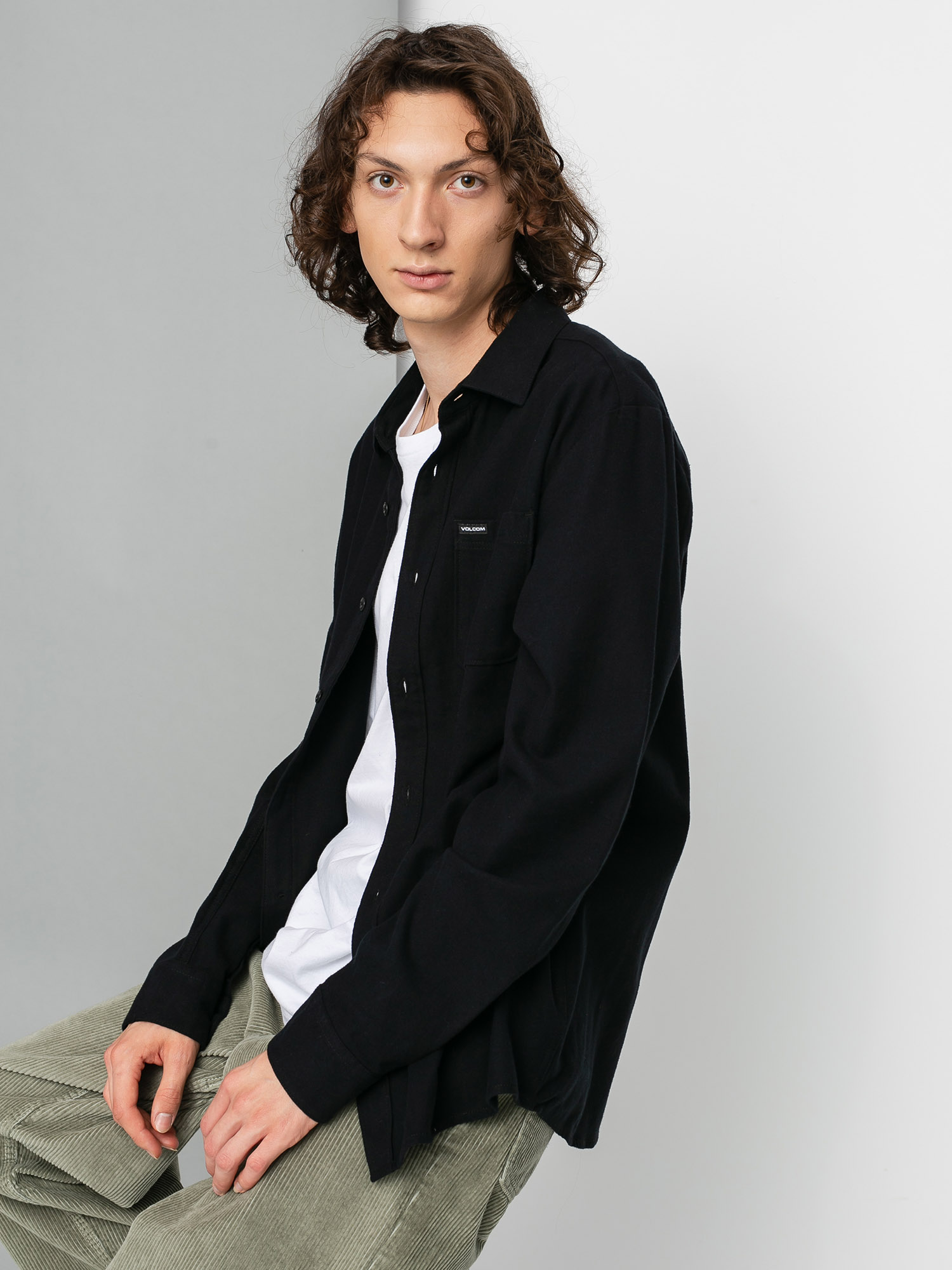Ing Volcom Caden Solid (black)