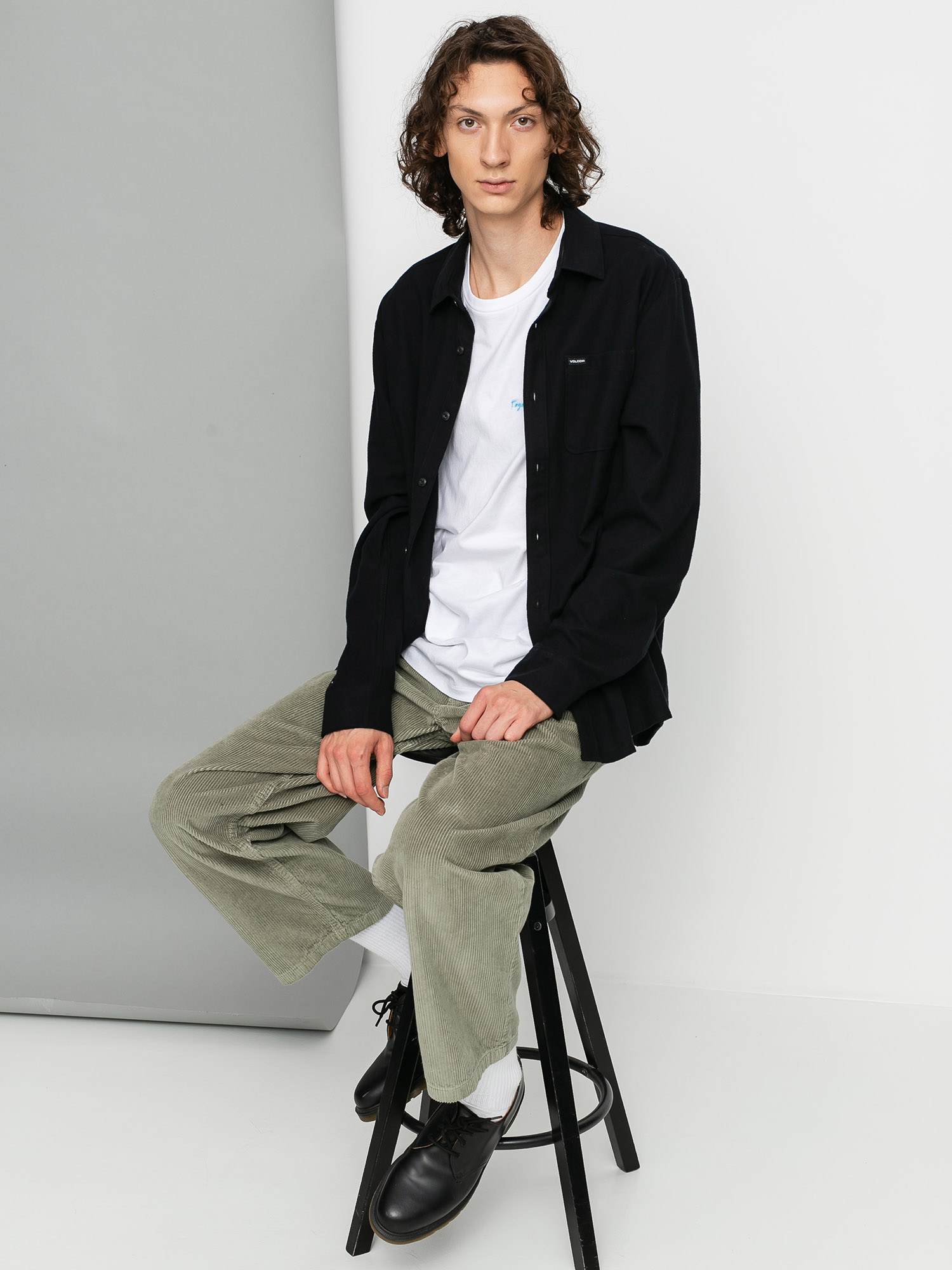 Ing Volcom Caden Solid (black)