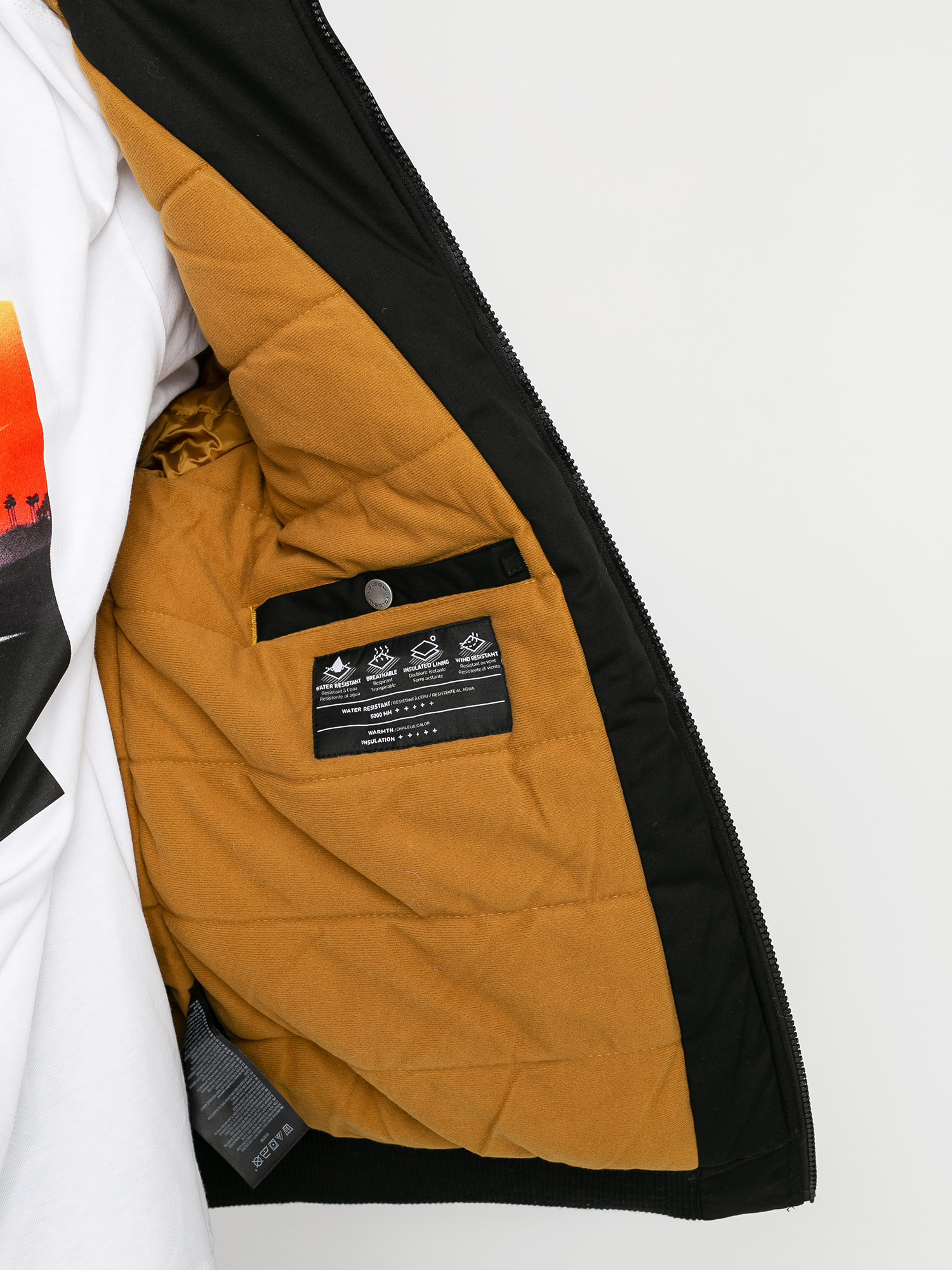 Volcom Hernan 5K Dzseki (black)