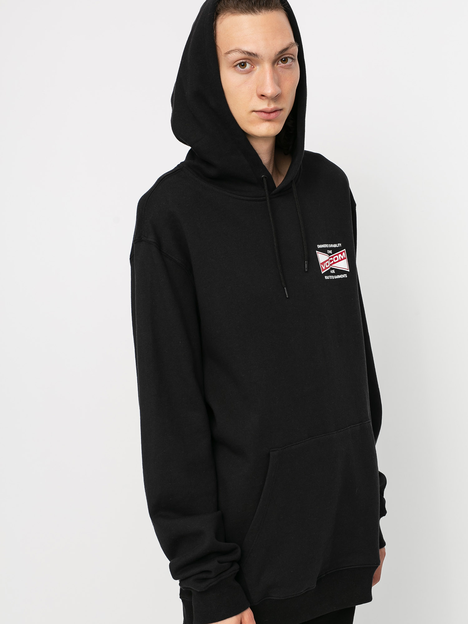 Volcom Supply Stone HD Kapucnis pulóver (black)