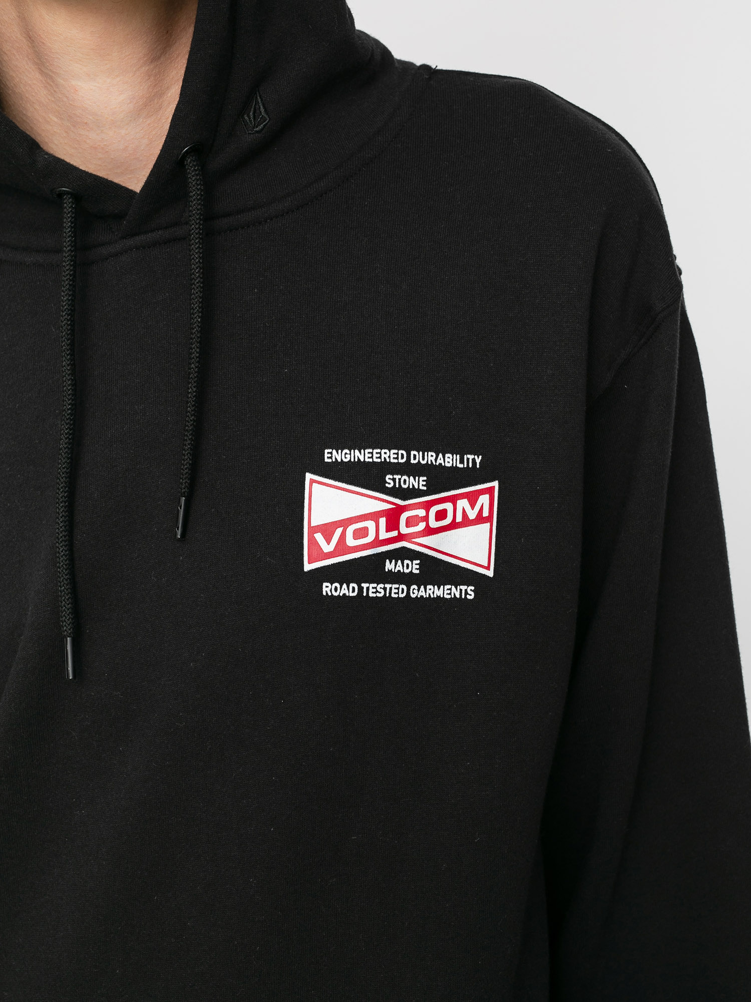 Volcom Supply Stone HD Kapucnis pulóver (black)