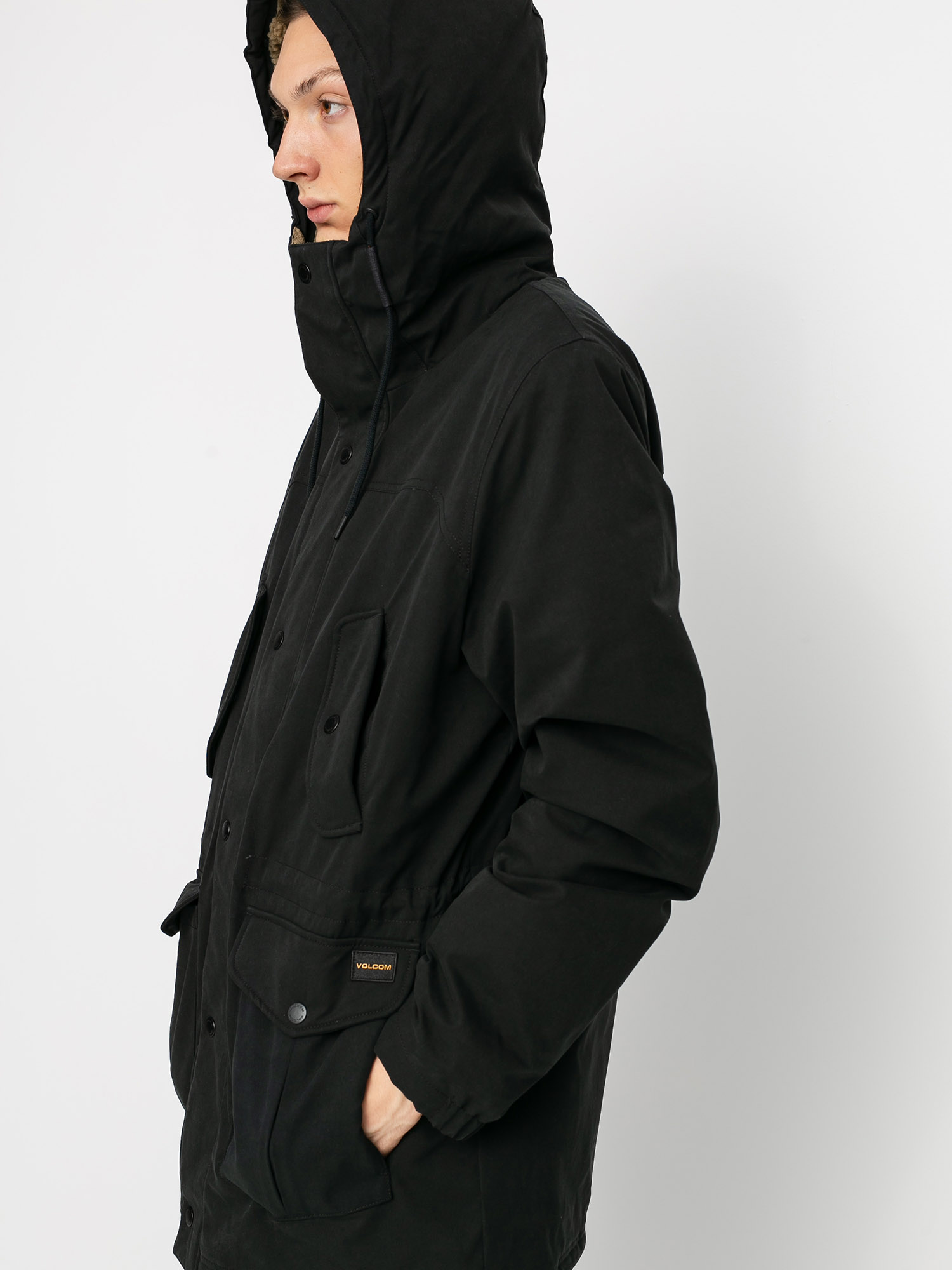 Volcom Starget 5K Parka Dzseki (black)