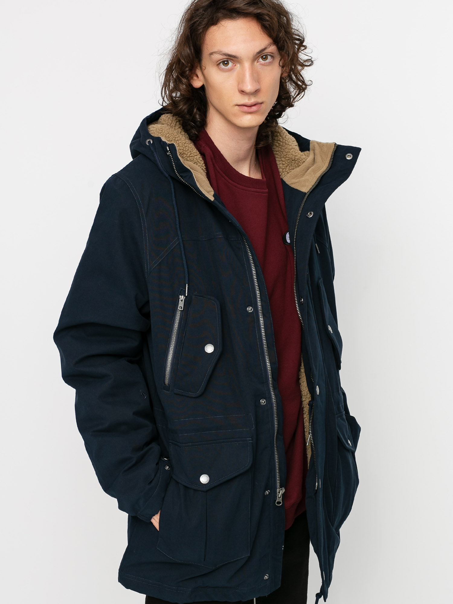 Volcom Starget 5K Parka Dzseki (navy)