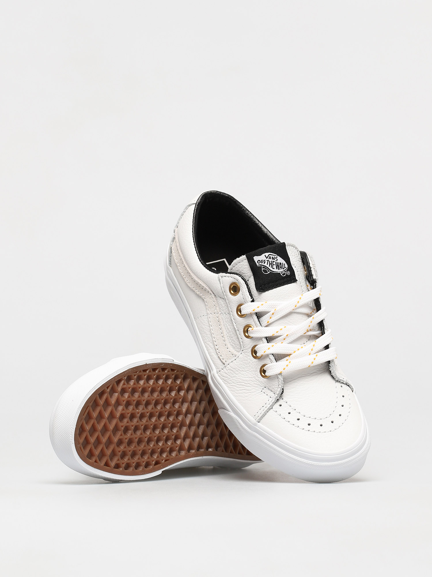 Vans Sk8 Low Cipők (leather/true white)