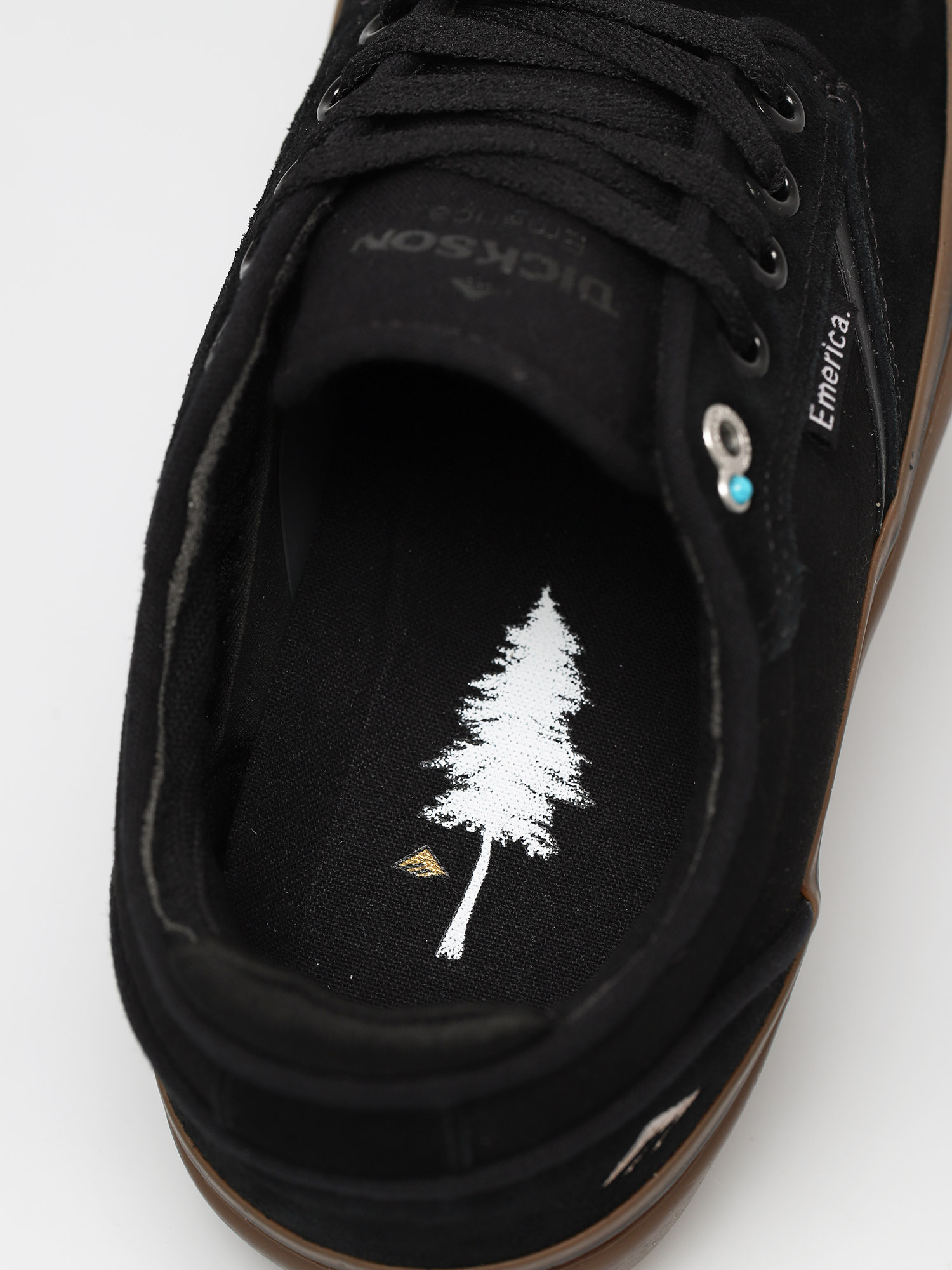 Emerica Dickson Cipők (black/gum)